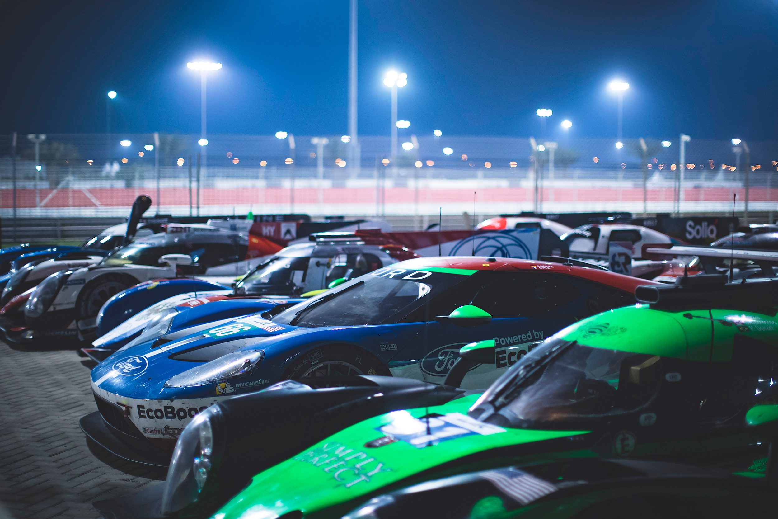 #66 Ford GT in parc ferme