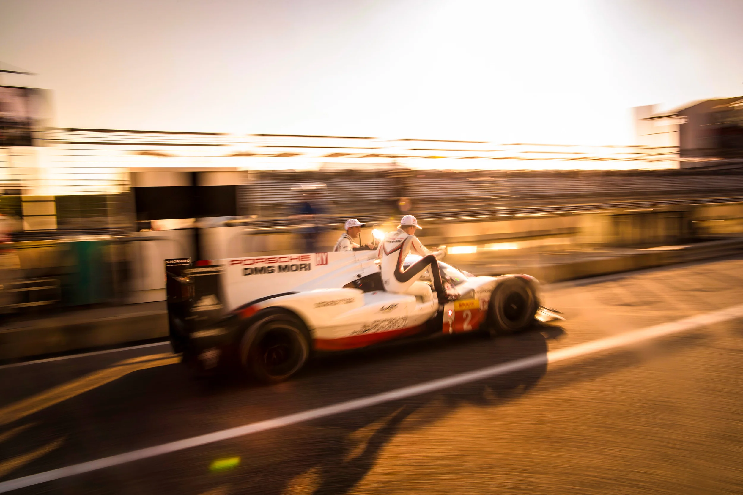 Timo Bernhard, Brendon Hartley and Earl Bamber, Porsche 919
