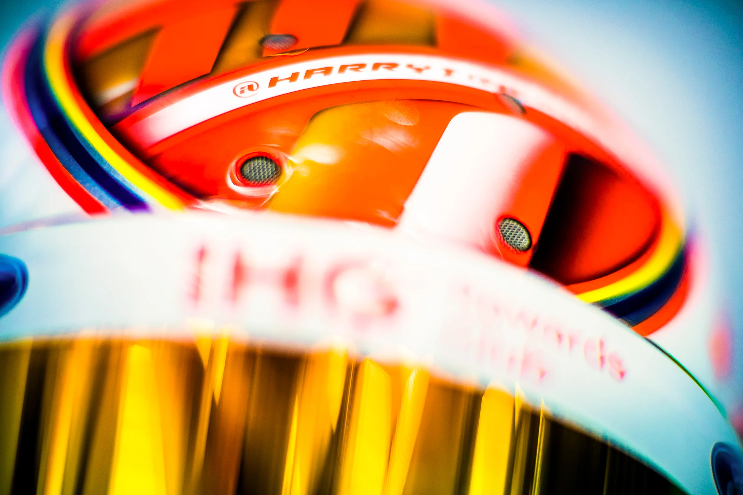 Harry Tinknell's helmet