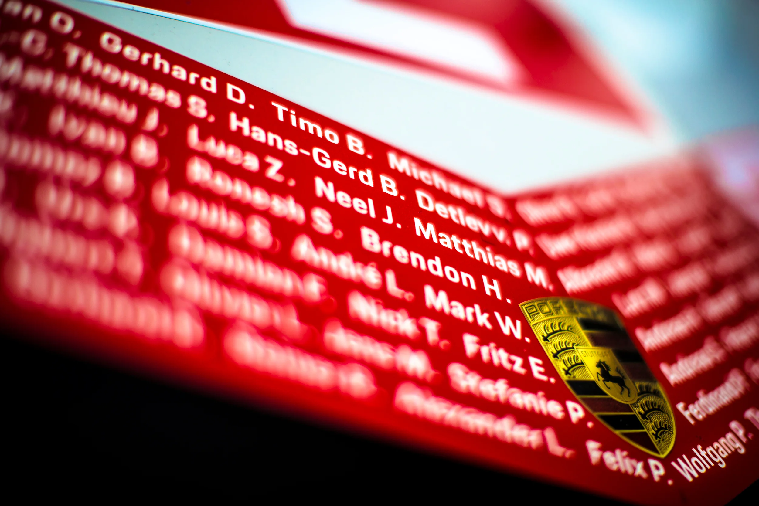 Porsche 919 tribute livery