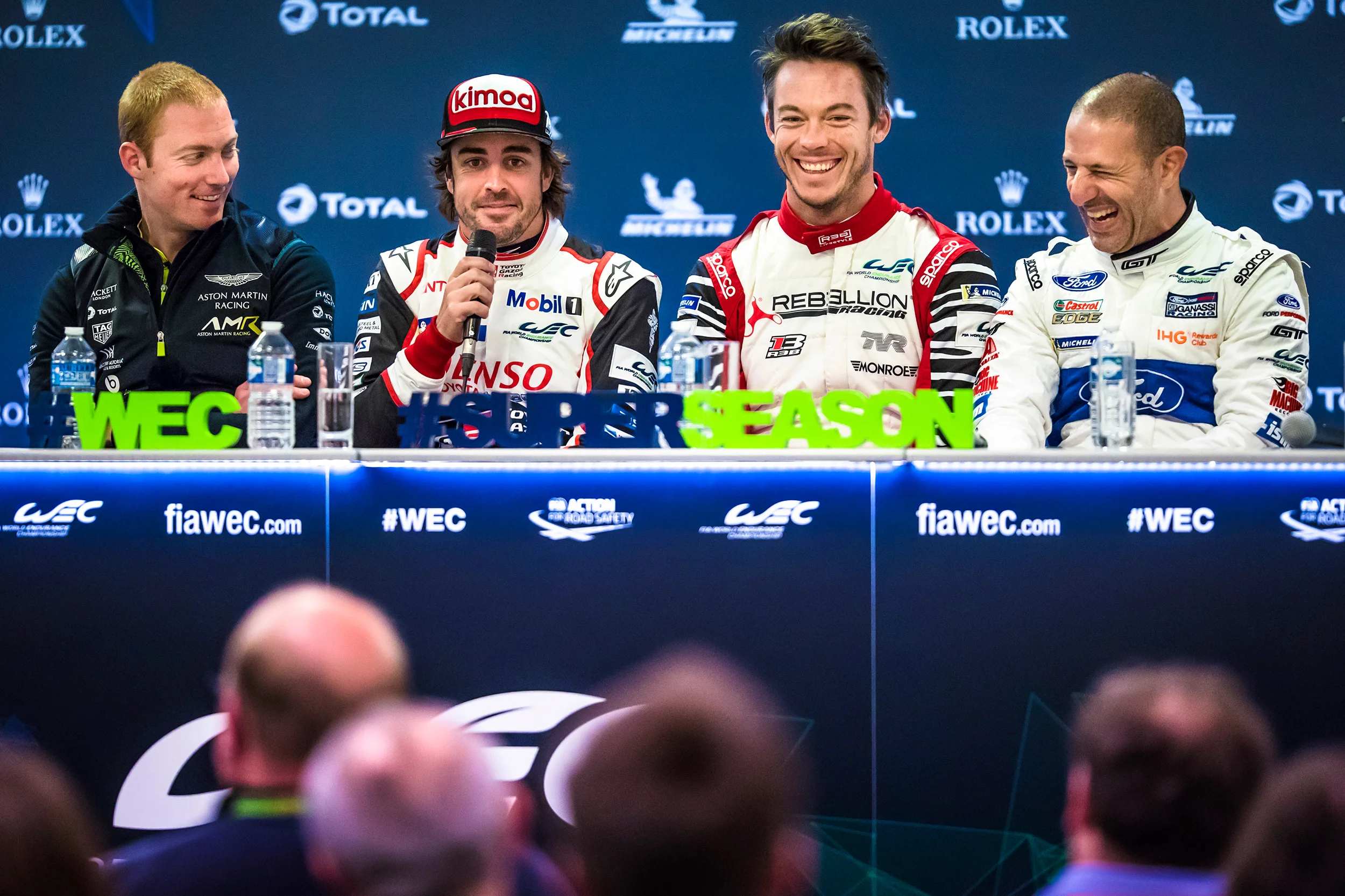 The pre event press conference