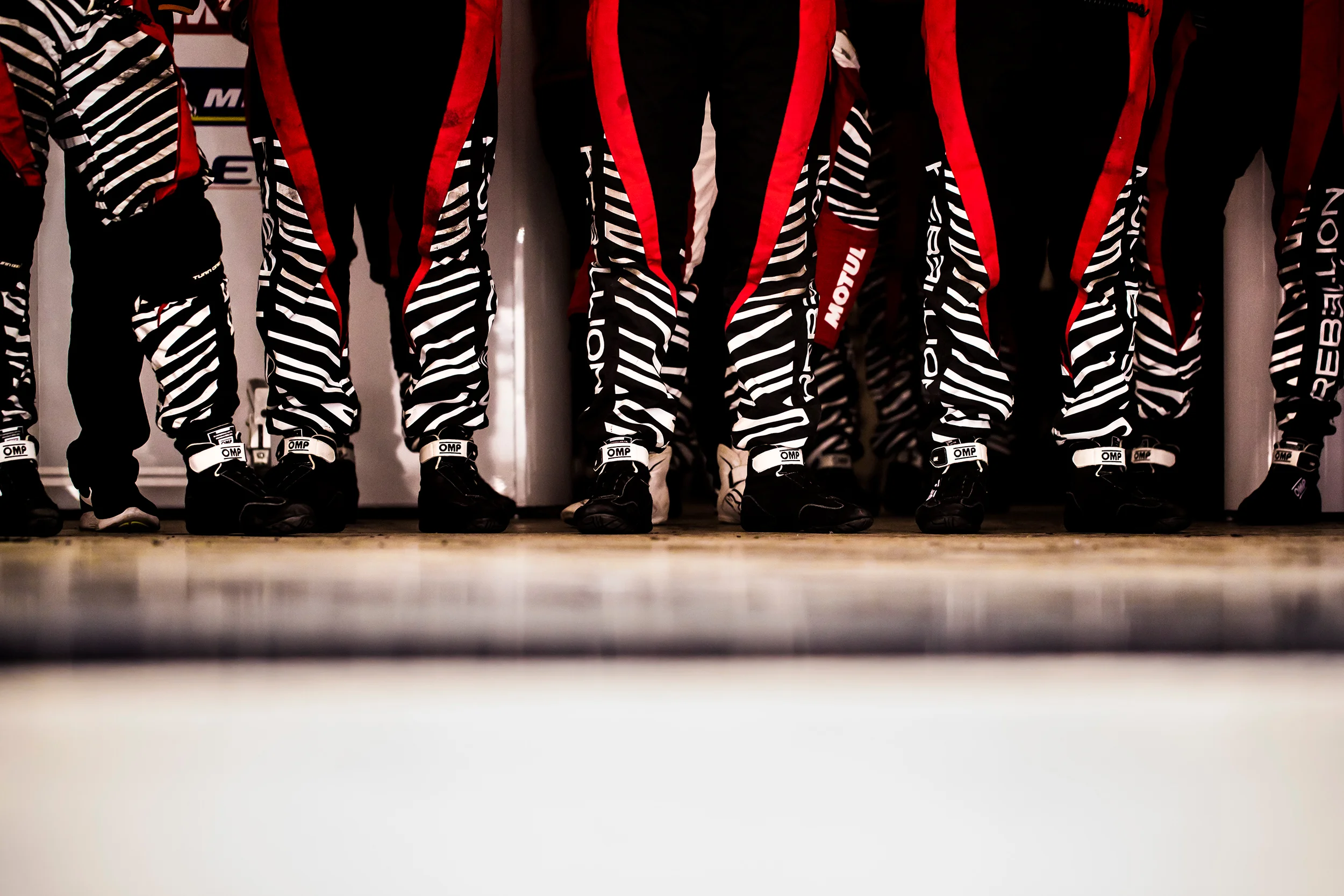 Rebellion Racing pit crew