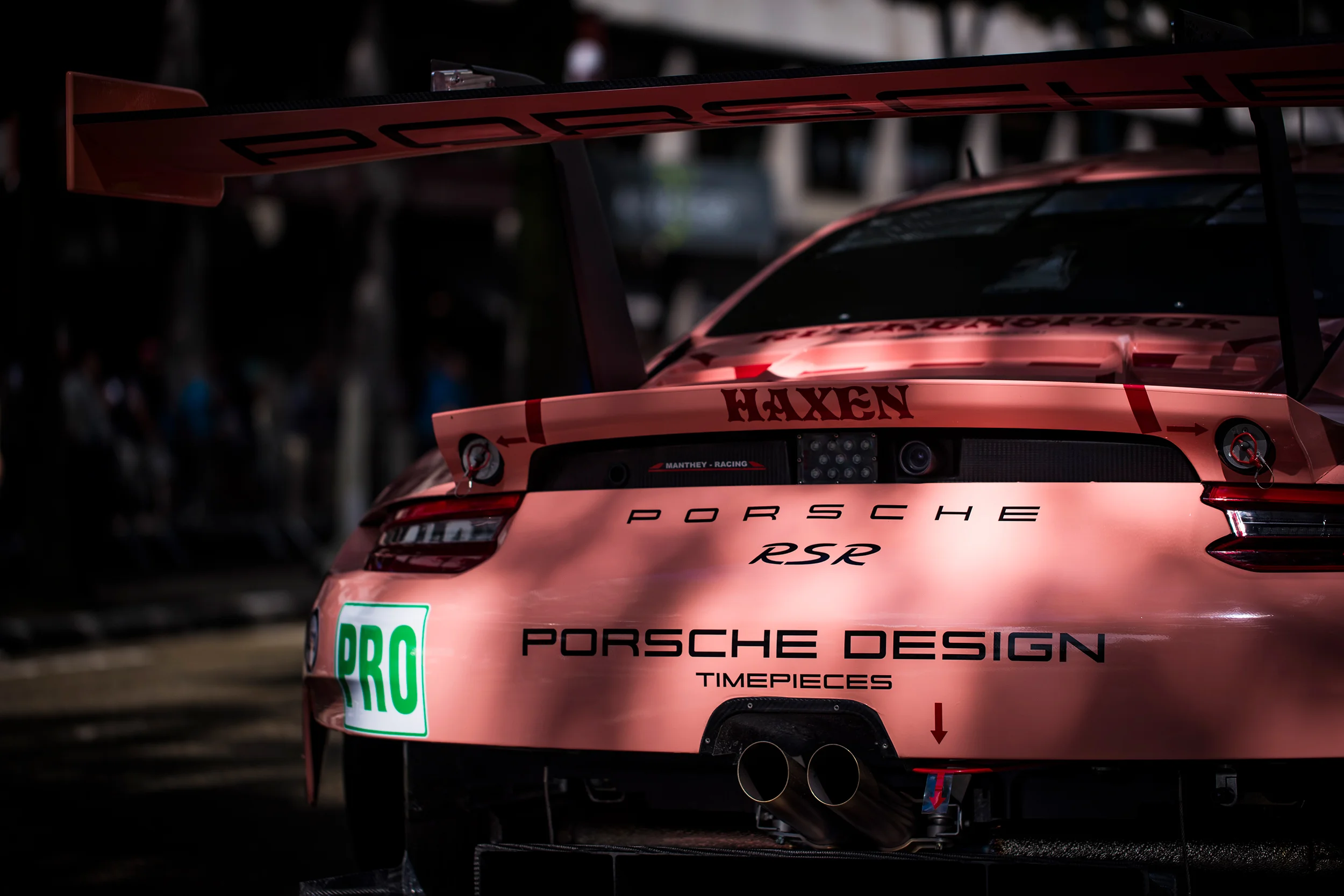 The #92 Porsche 911 RSR