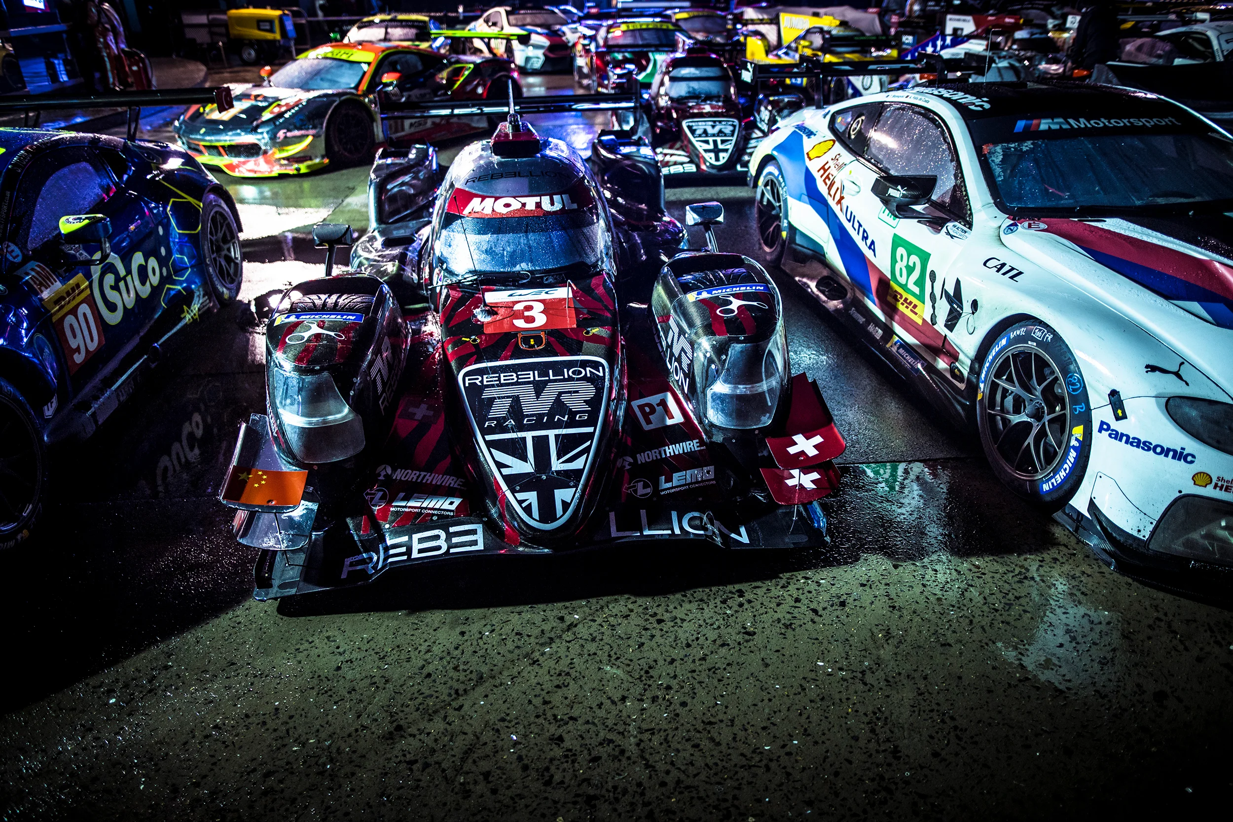 #3 Rebellion R13 - Gibson in parc ferme