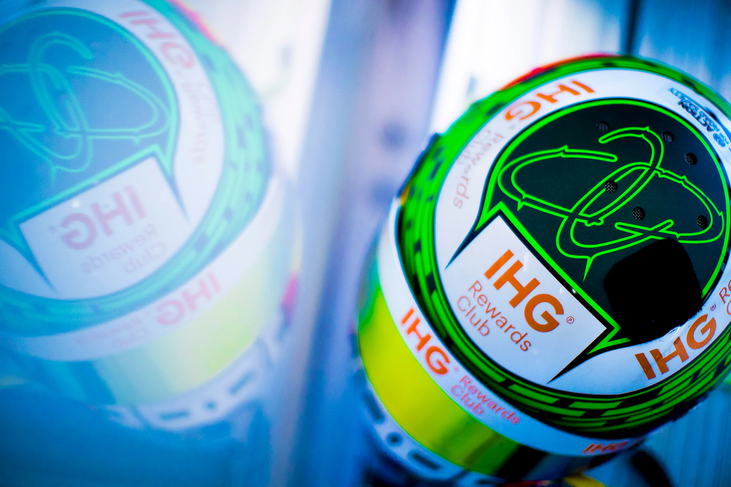 Andy Priaulx's helmet