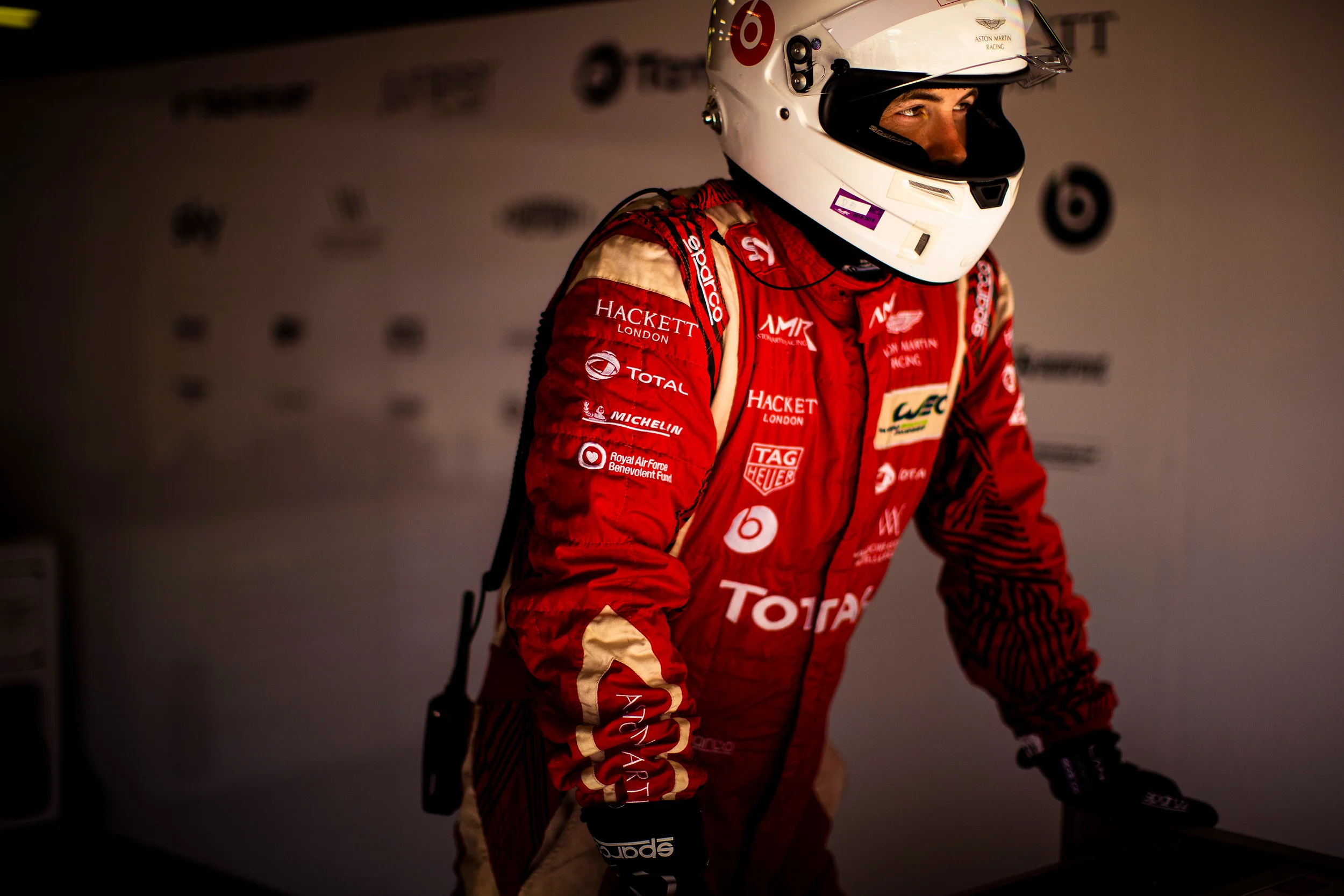 Aston Martin pit crew