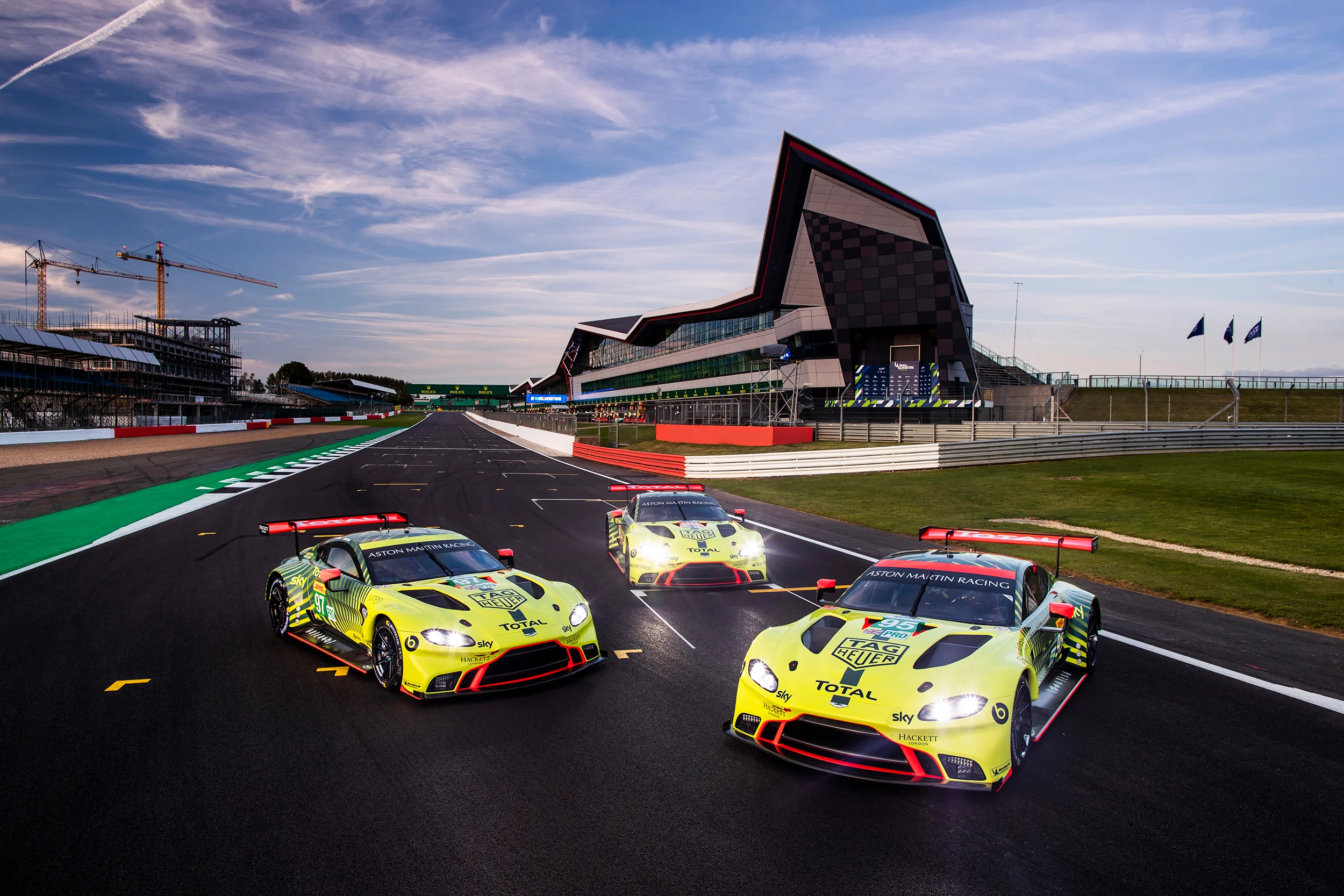 Season 8 Aston Martin line up 