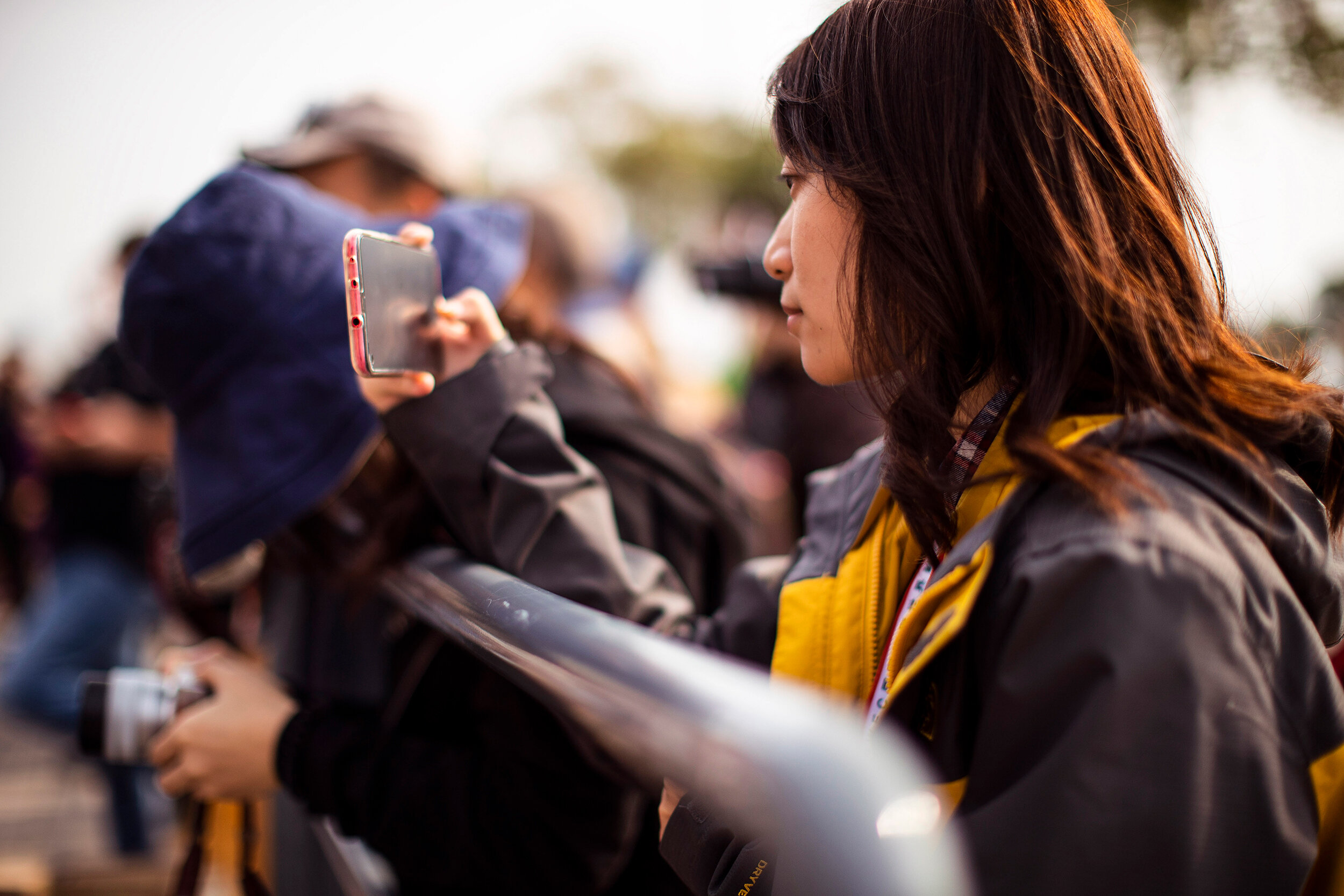 Fans at the autograph session
