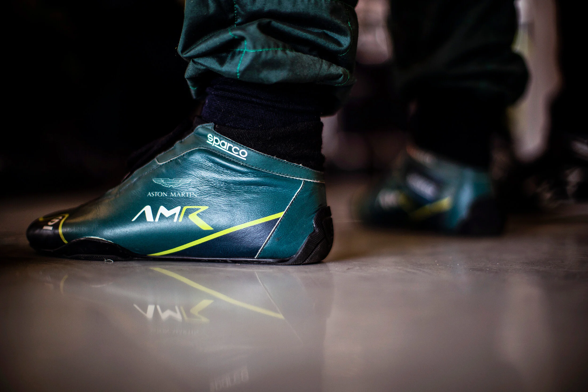 Nicki Thiim's race boot