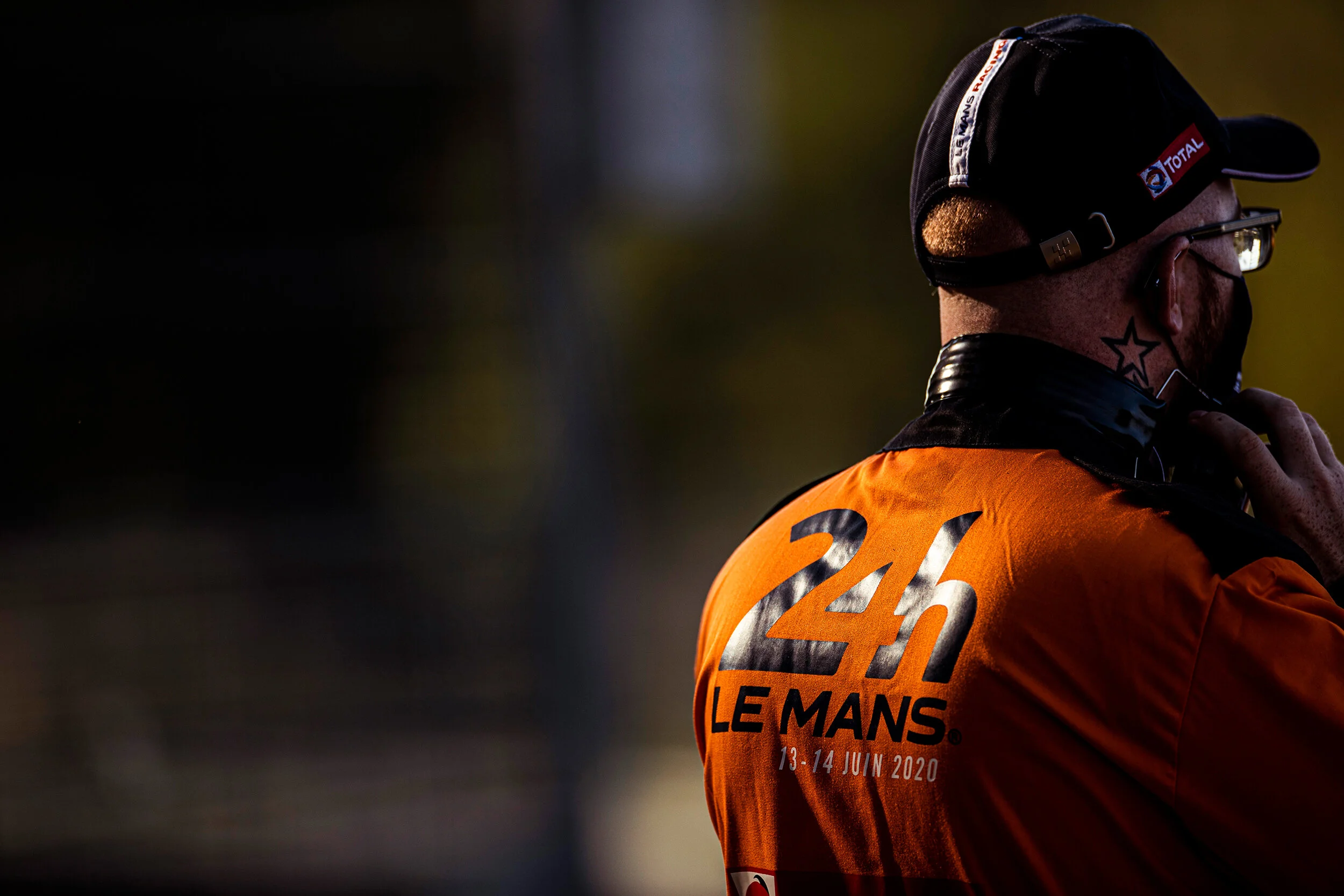 A marshal at sunrise