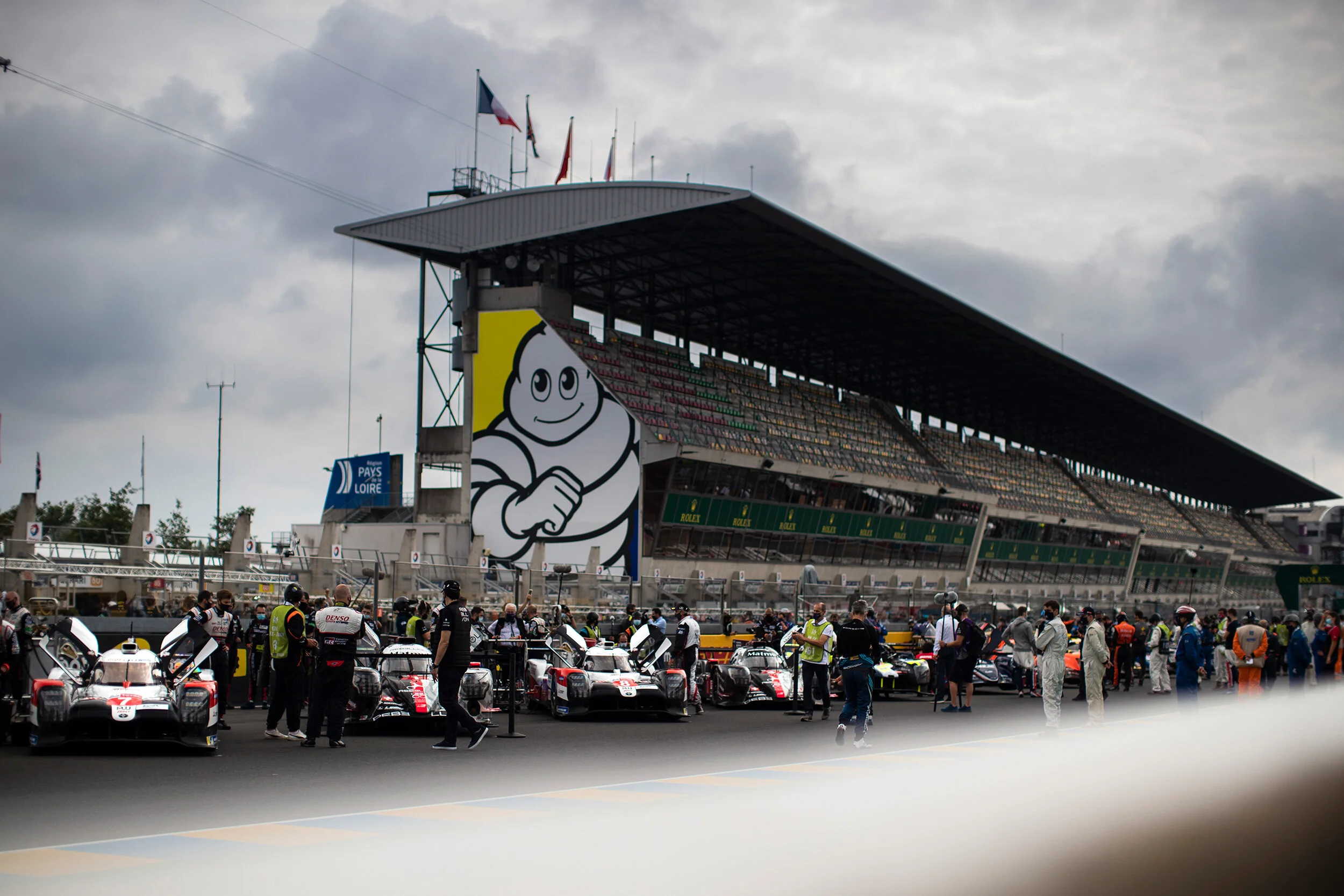 The grid for the 2020 Le Mans 24 Hours
