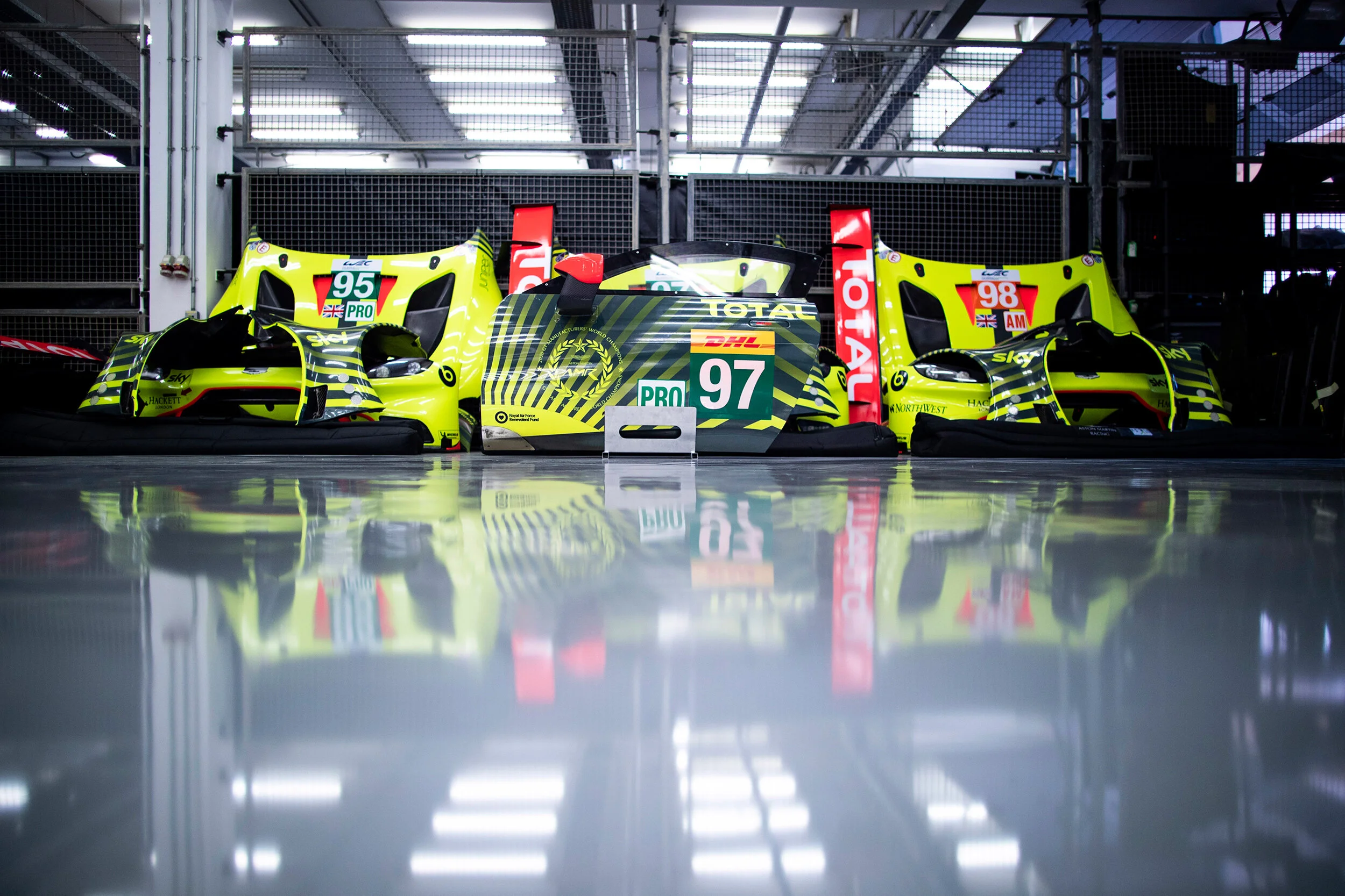 Aston Martin Vantage spare body work