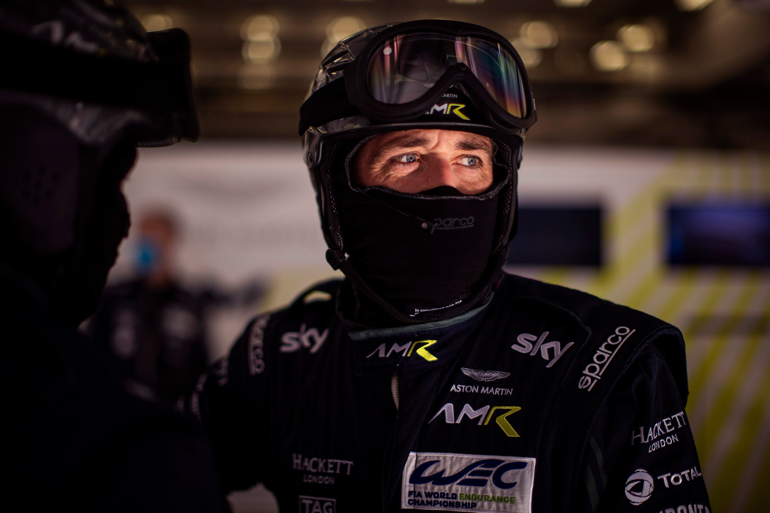 Aston Martin pit crew