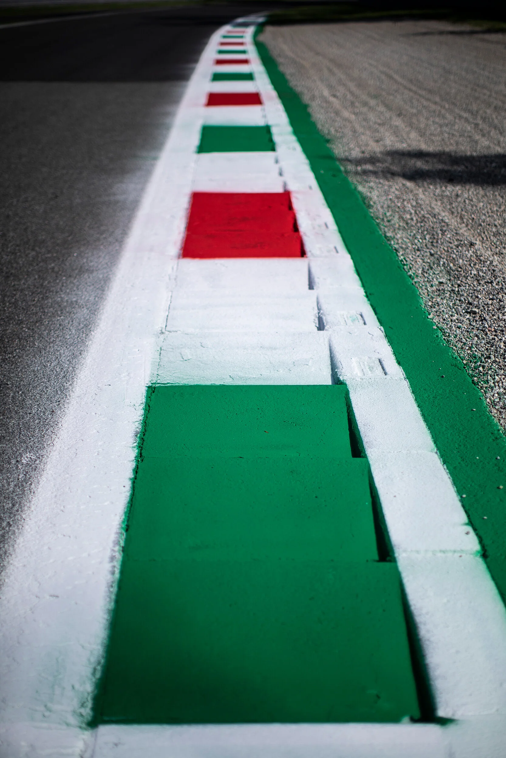 Monza kerbs