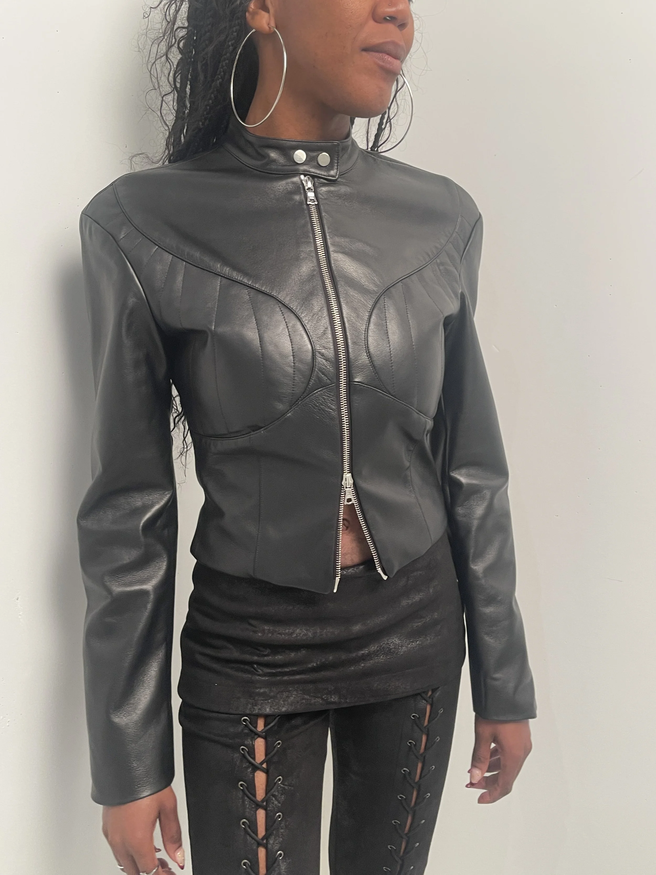 LEATHER MOTO JACKET