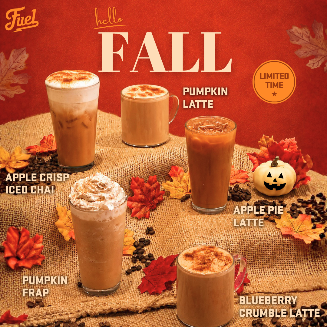 Fuel America Fall Drink Favorites