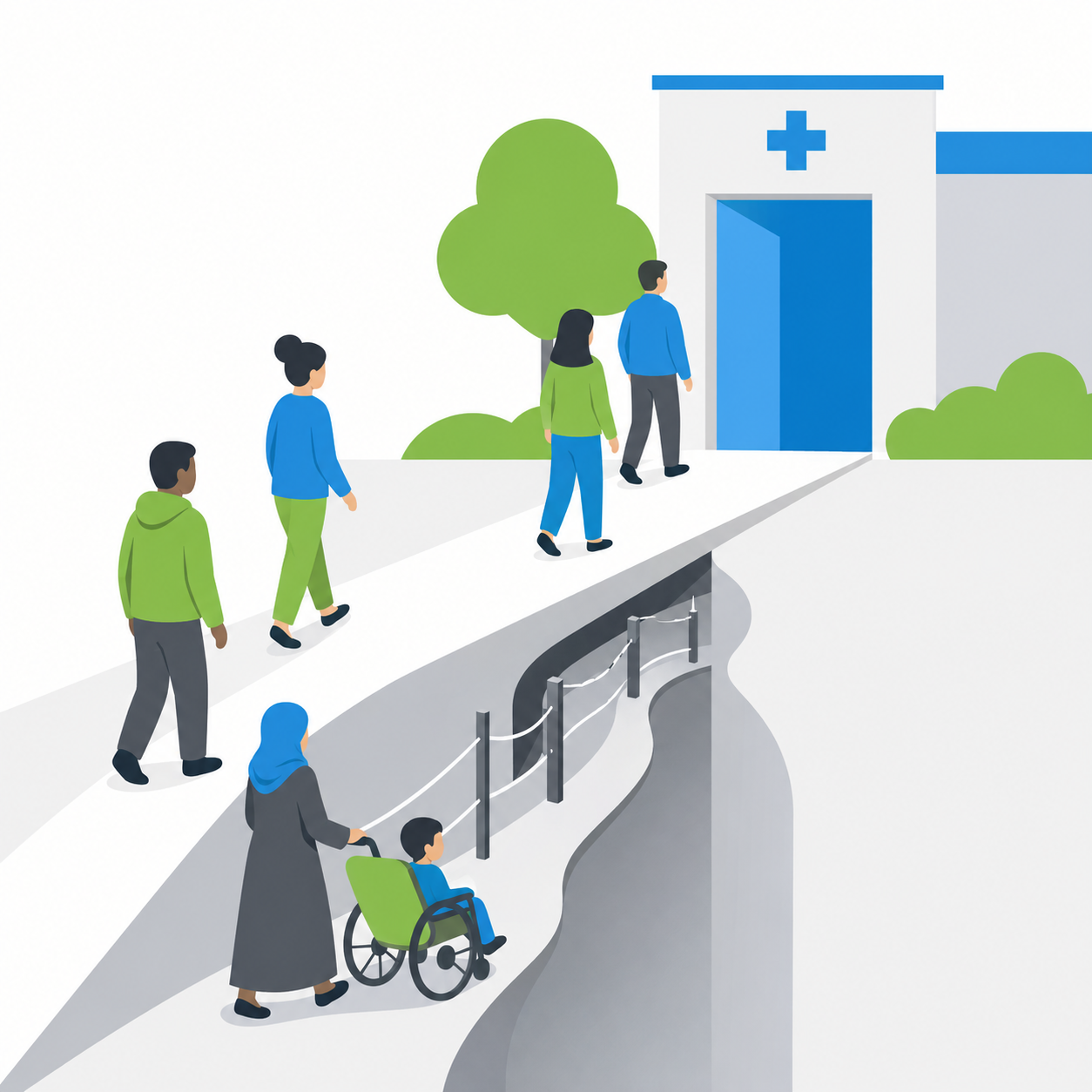 Same front door, different odds: who really struggles to find a doctor in Middlesex-London