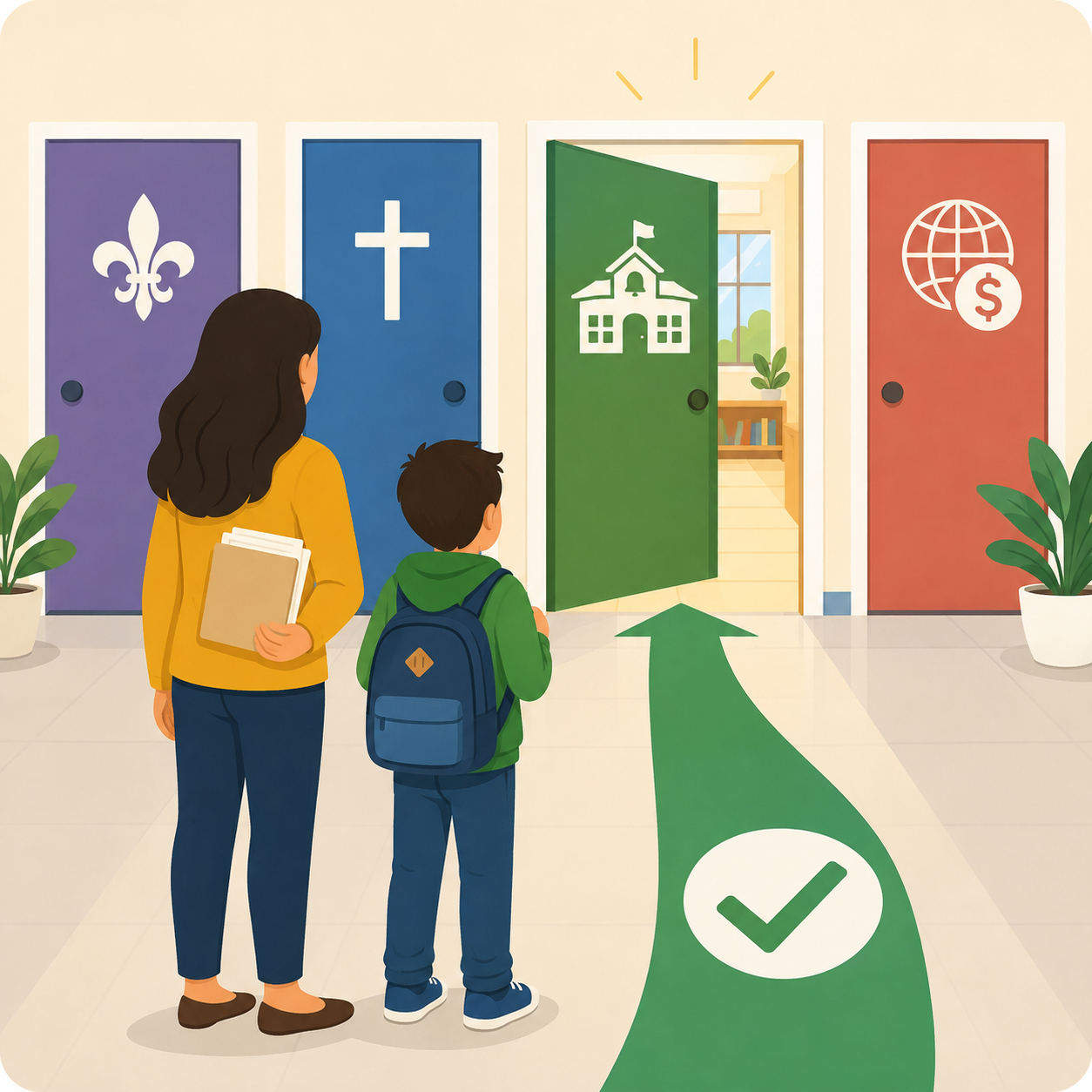 Which Door? Registering Your Child for School in London