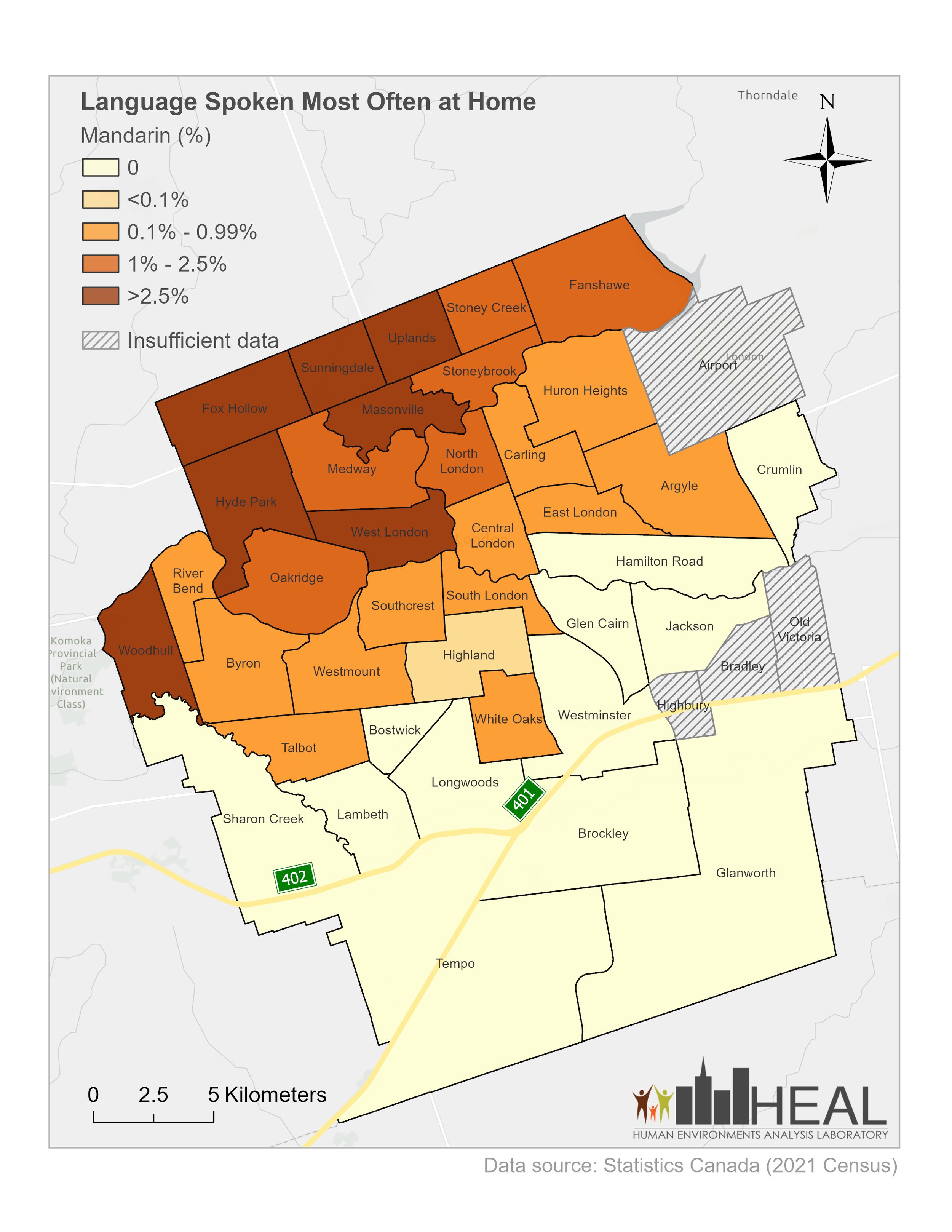 New Maps Reveal Language Settlement Patterns Across London ...