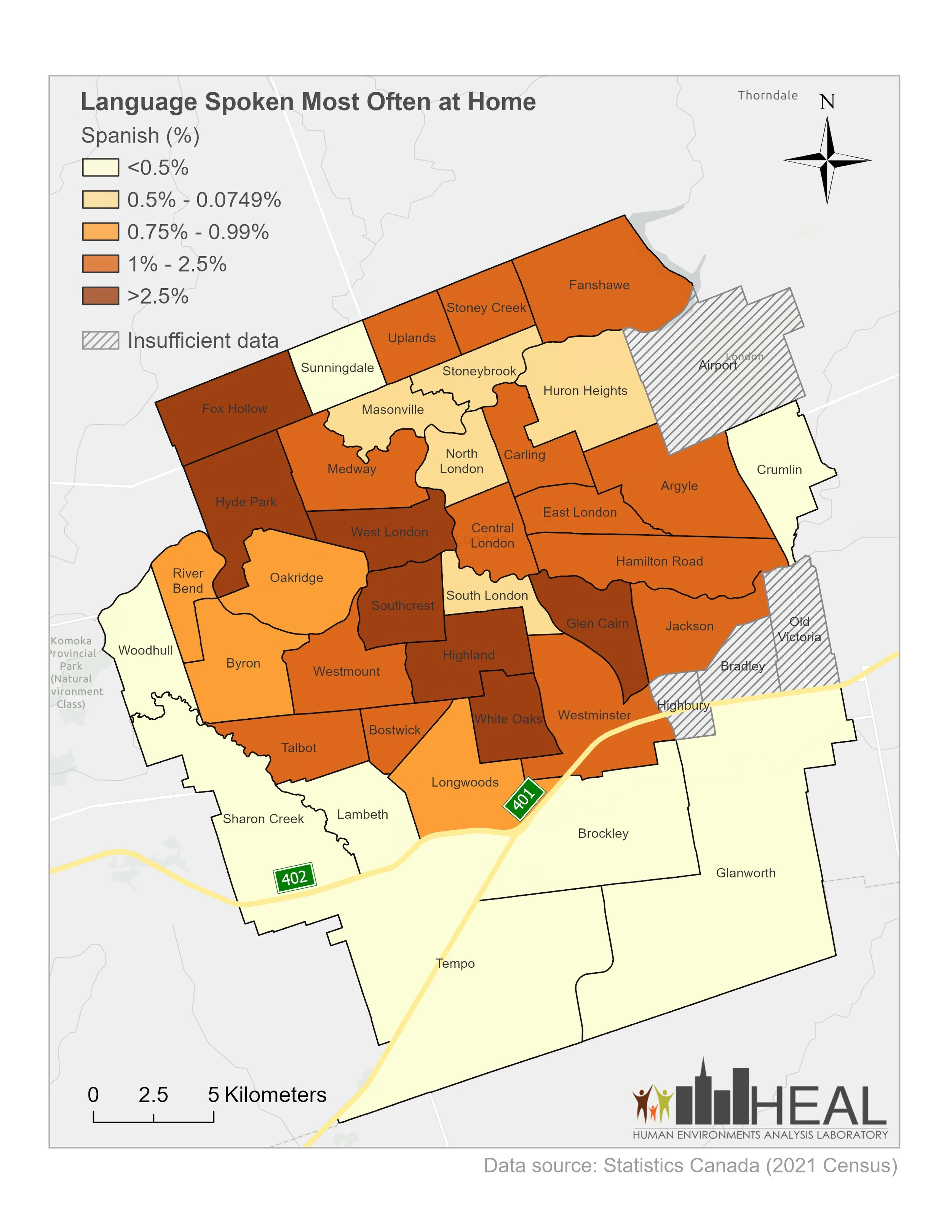 New Maps Reveal Language Settlement Patterns Across London ...