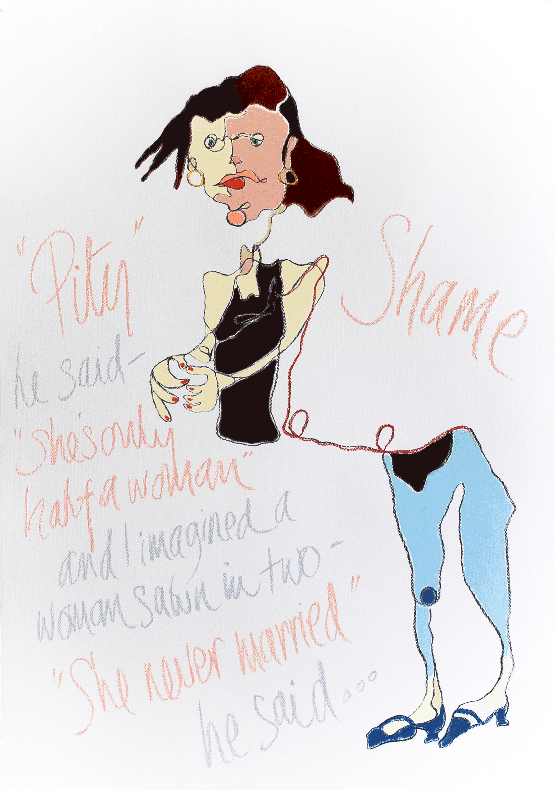 Pity! Rage and Reason Series: Available as limited edition print