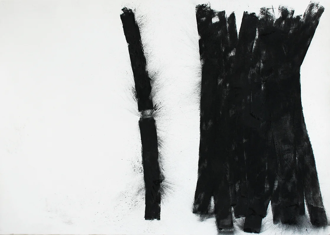 Stronger Together Charcoal and pigment