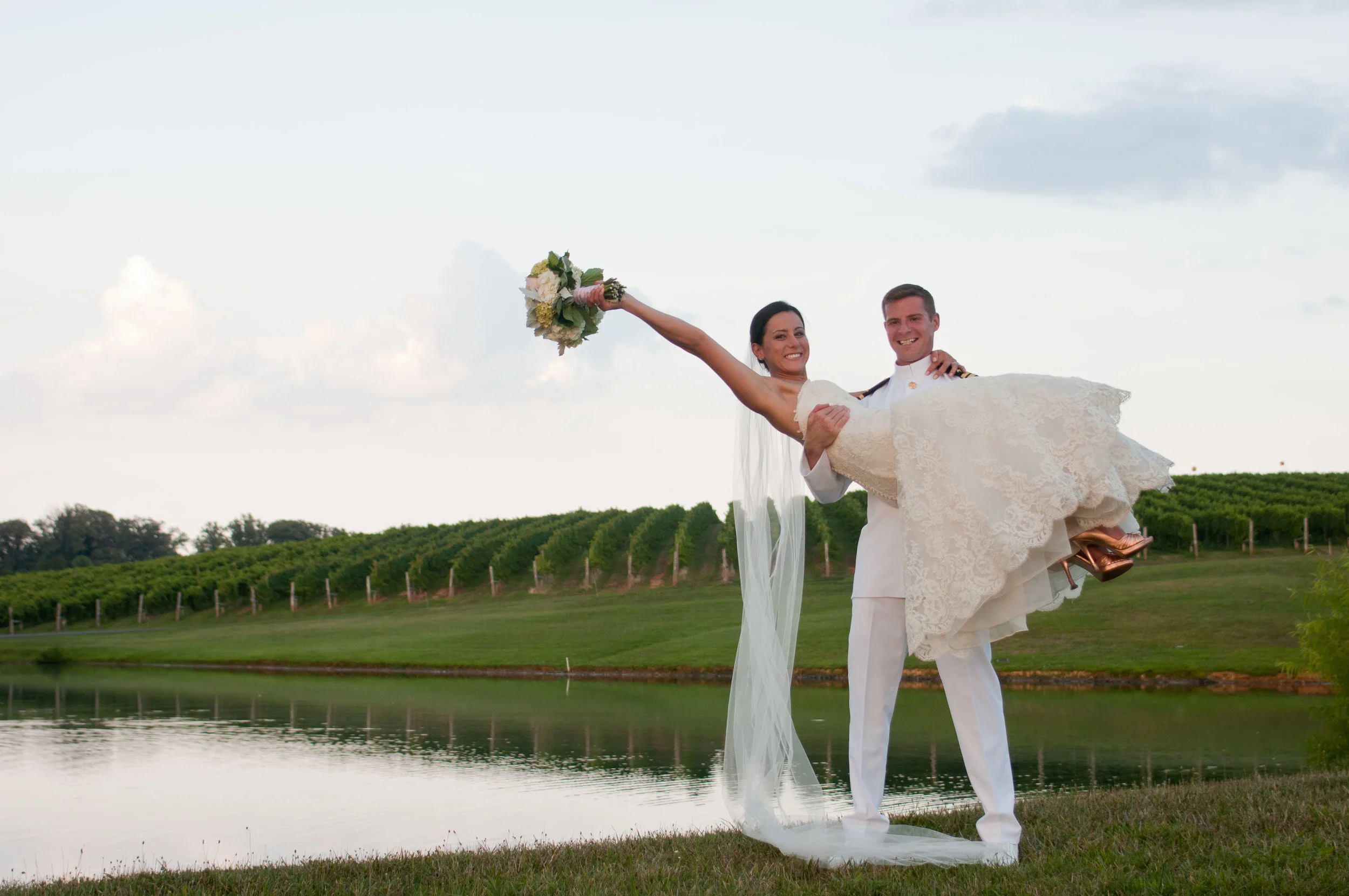  Military Vineyard Wedding | Carole &amp; Brent