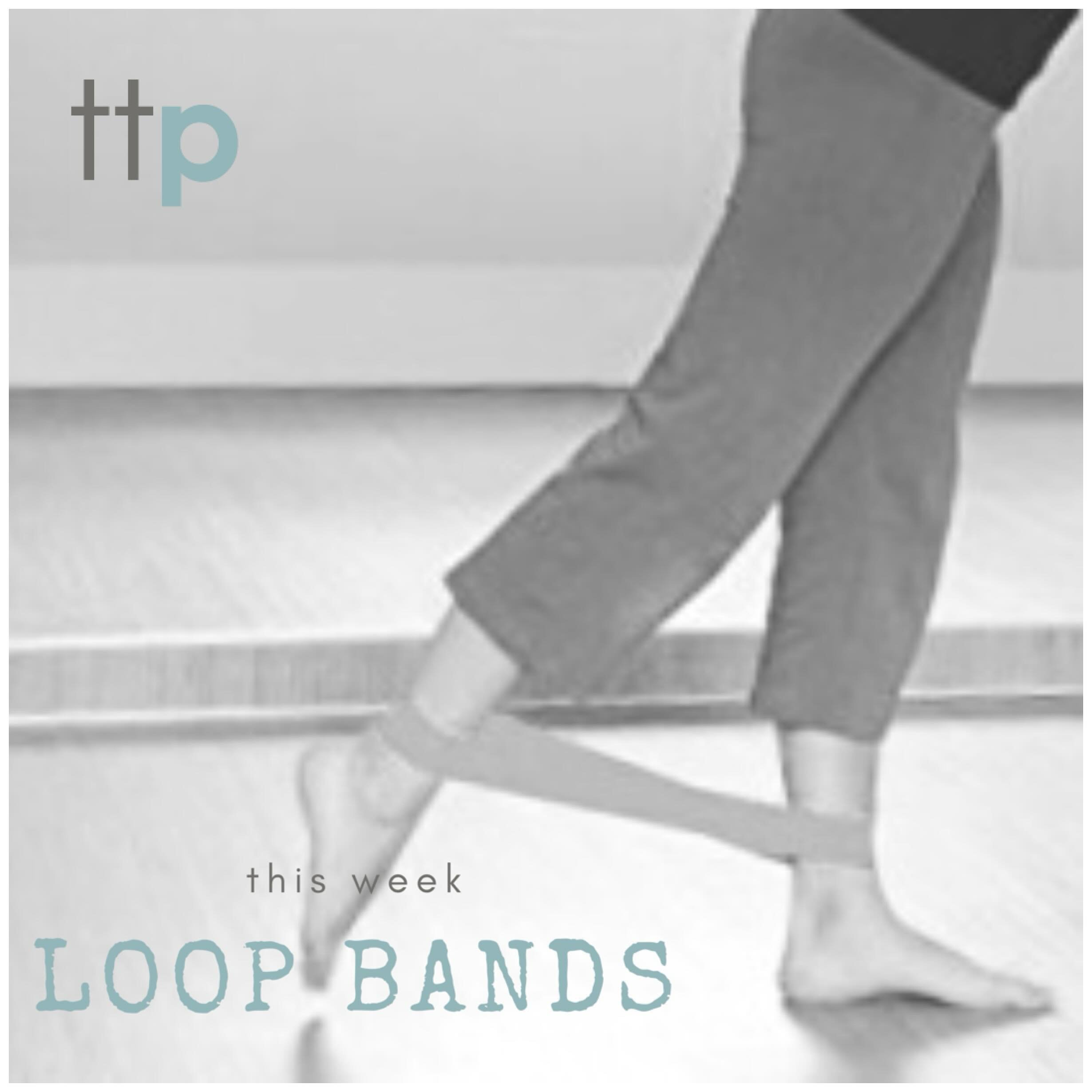 Each week in our face-to-face group matwork classes, we add a different piece of small equipment.

We&rsquo;re using loop bands this week to resist, assist, stretch, and support - also a great way to connect into our lateral line!
.
.
.
#loopbands #m