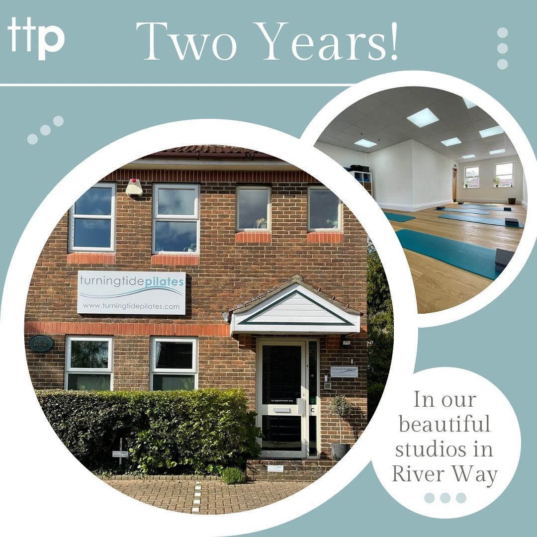 Today we&rsquo;re celebrating our two year anniversary in our beautiful River Way studios!

Turning Tide Pilates is a calm and relaxing contemporary Pilates space, providing a sanctuary for Pilates, wellness and movement. We provide classes to suit e