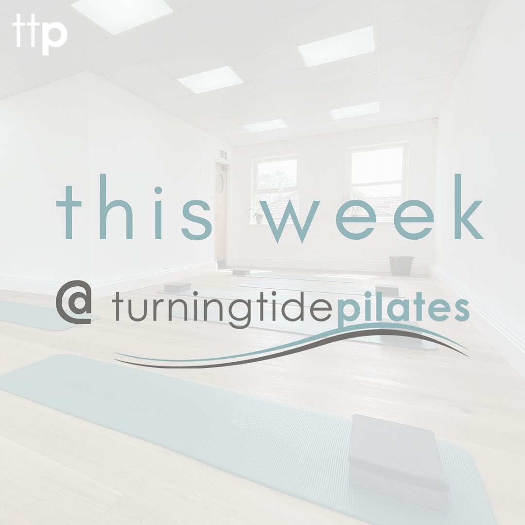 Alongside the studio 1:1/2:1 sessions, here&rsquo;s this week&rsquo;s Group Timetable:

GENERAL/IMPROVER
Suitable for clients of all ages and abilities, including those with minor injuries. Options will always be given, and you will be encouraged to 