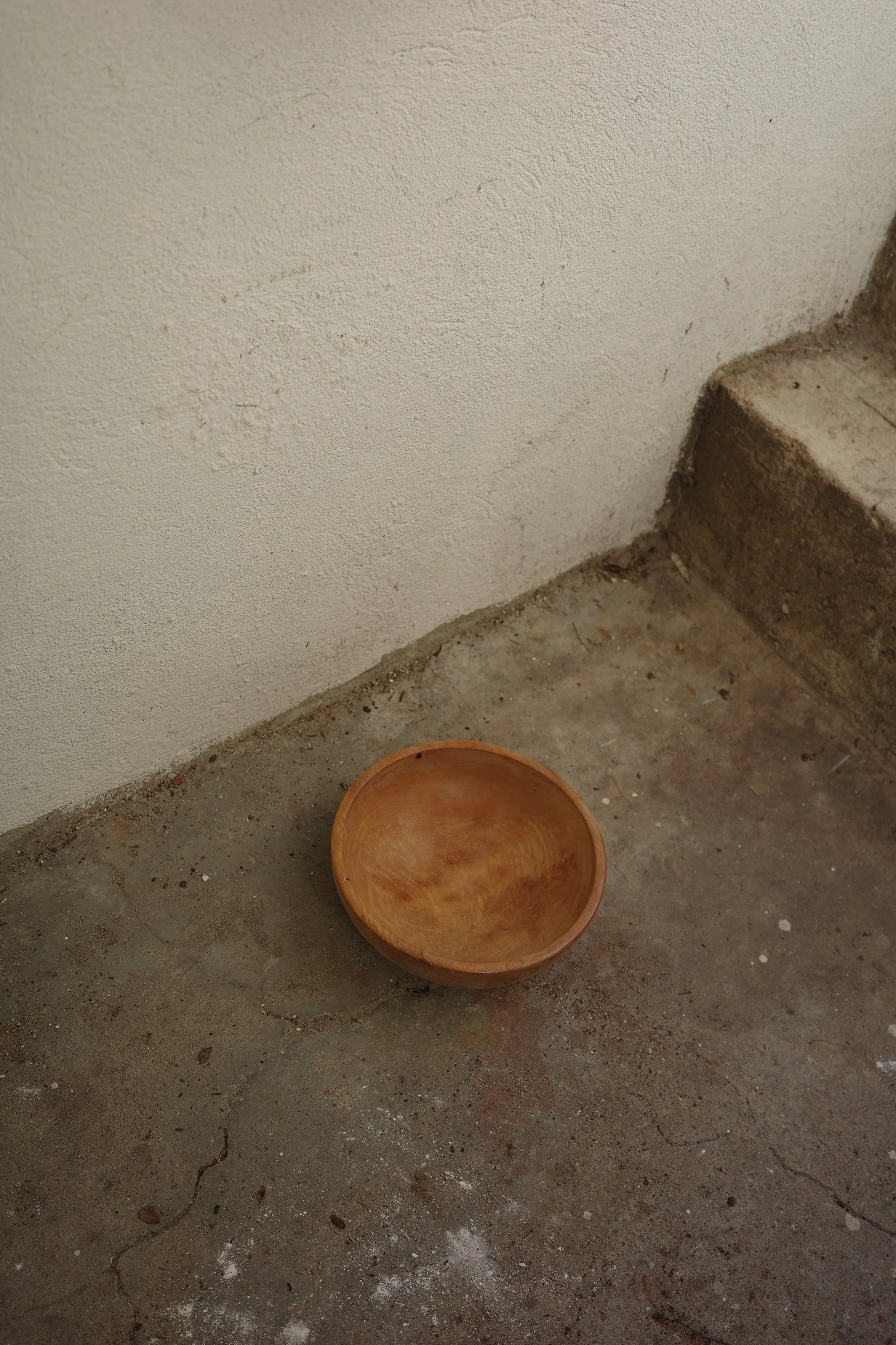  Small Wooden Bowl  Kyoto, Japan (2 available)  Hand carved cherry wood, Unique  Dimensions: 6 x 6 inches   Price: $450 each  