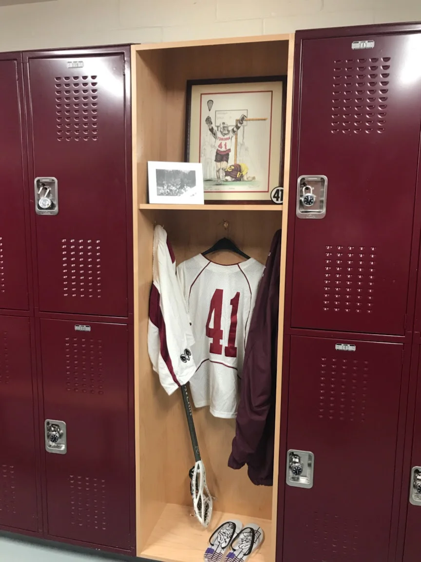 New Varsity Locker Room Dedicated to Christopher M. Duffy '96