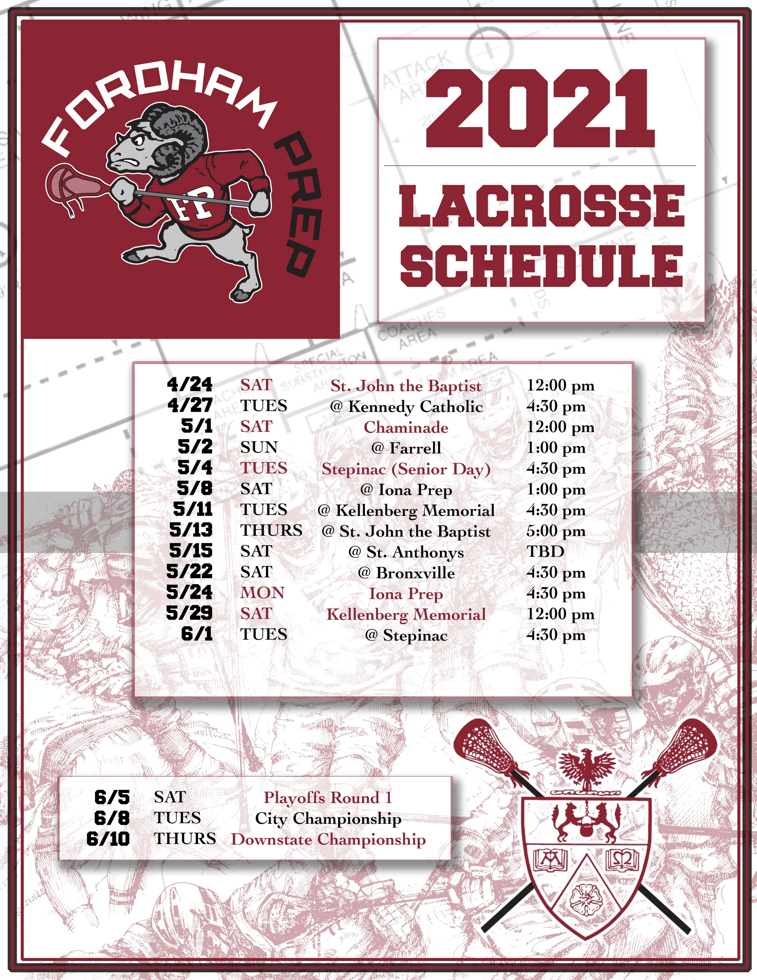 Fordham Prep Lacrosse Is Back!!