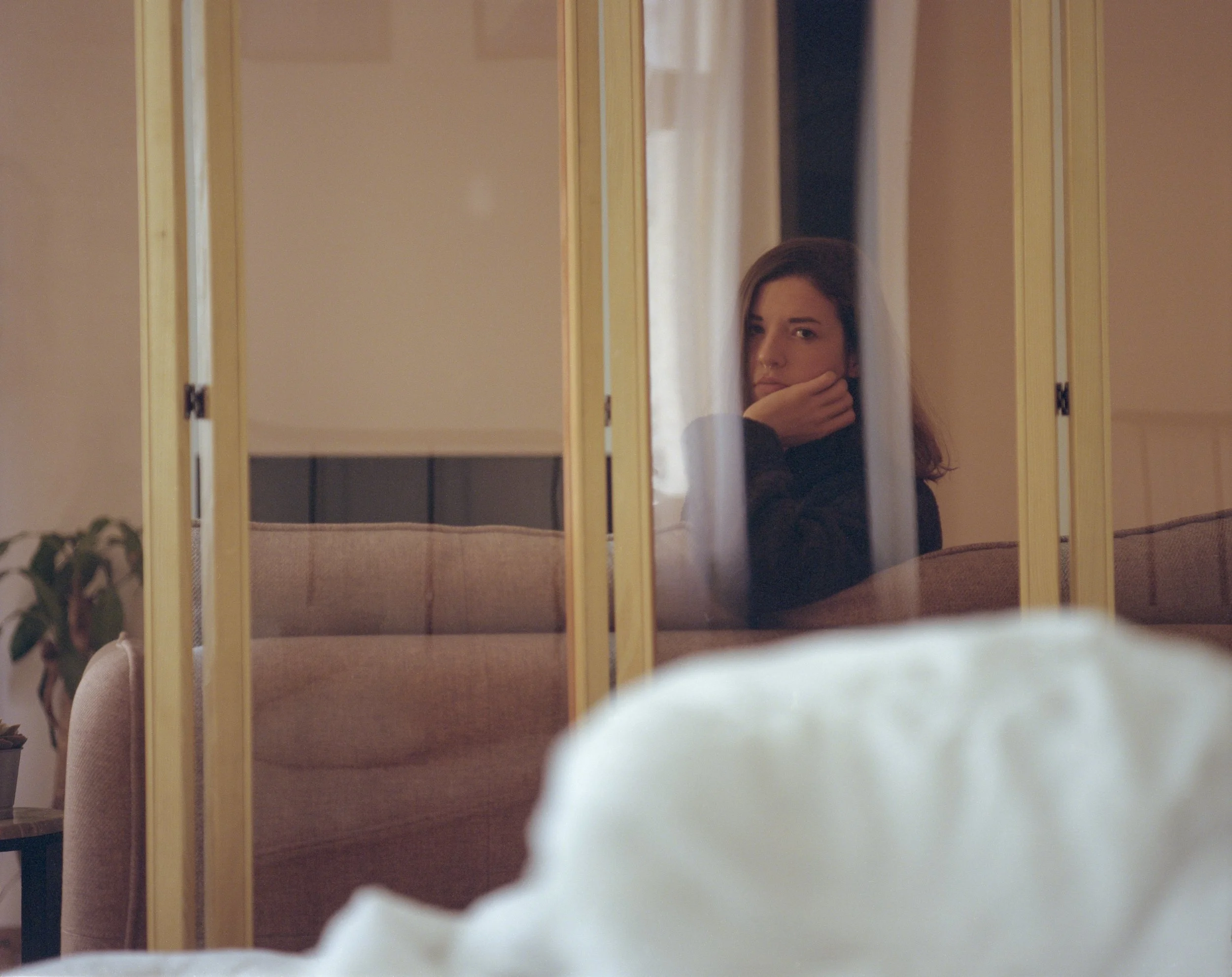 Self Portrait, Pera, Istanbul, Europe, Türkiye, Turkey, Film, Medium Format Film, Pentax, Kodak Portra