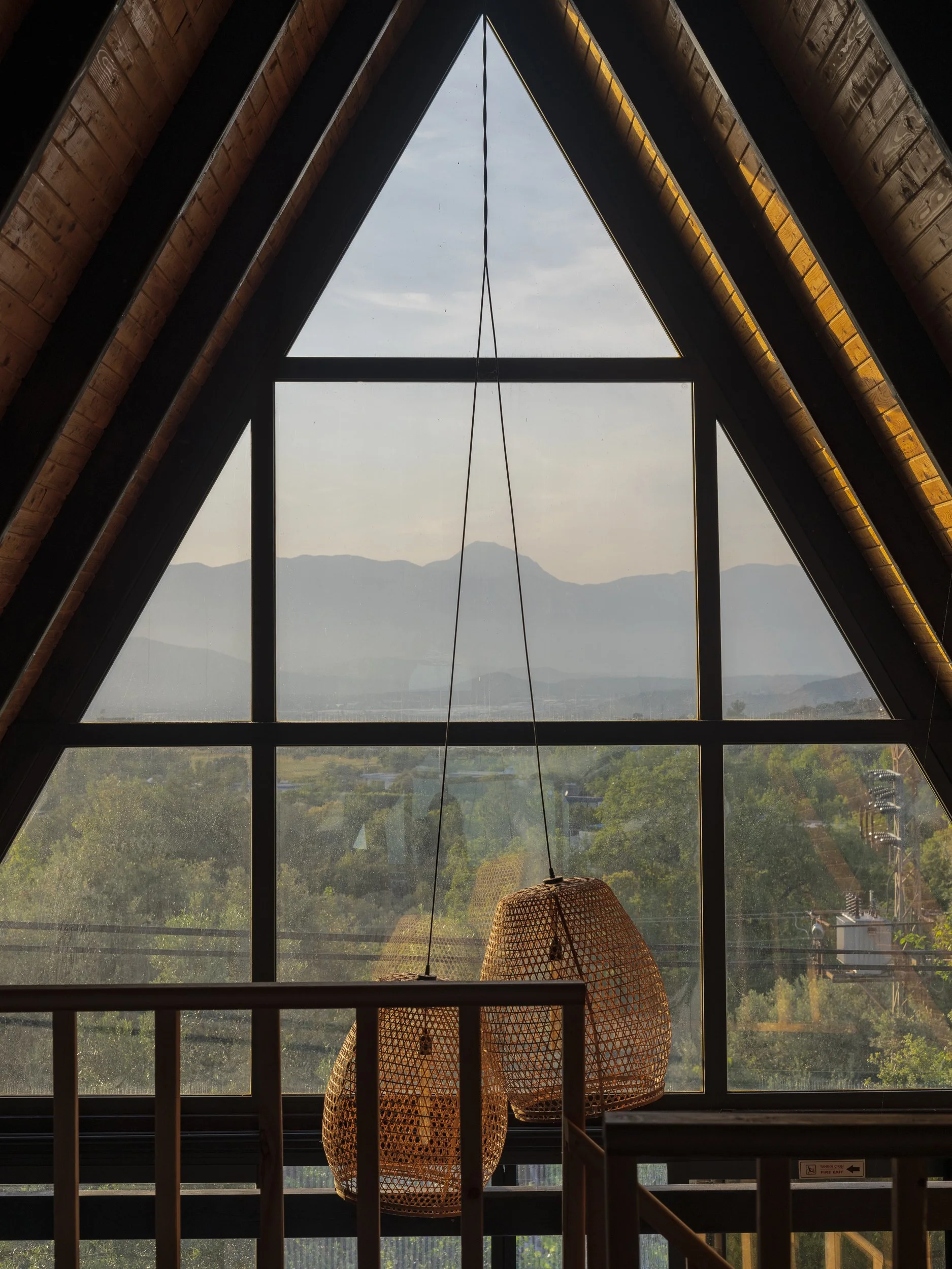 A-Frame, Architecture, Lantern, Türkiye, Vacation Home, Chandelier
