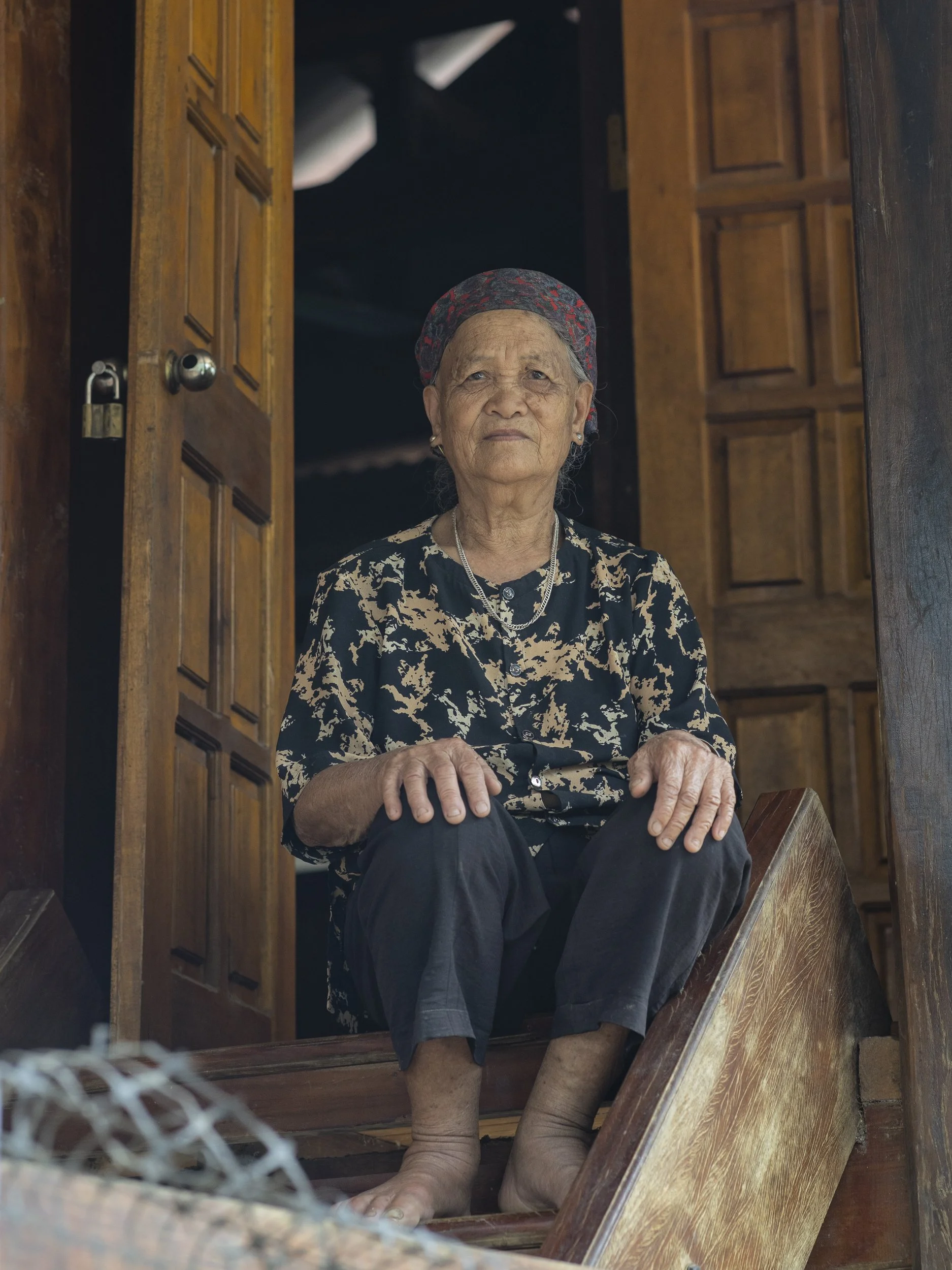 Ha Giang Loop, Vietnam, Southeast Asia, Bandana, Portrait
