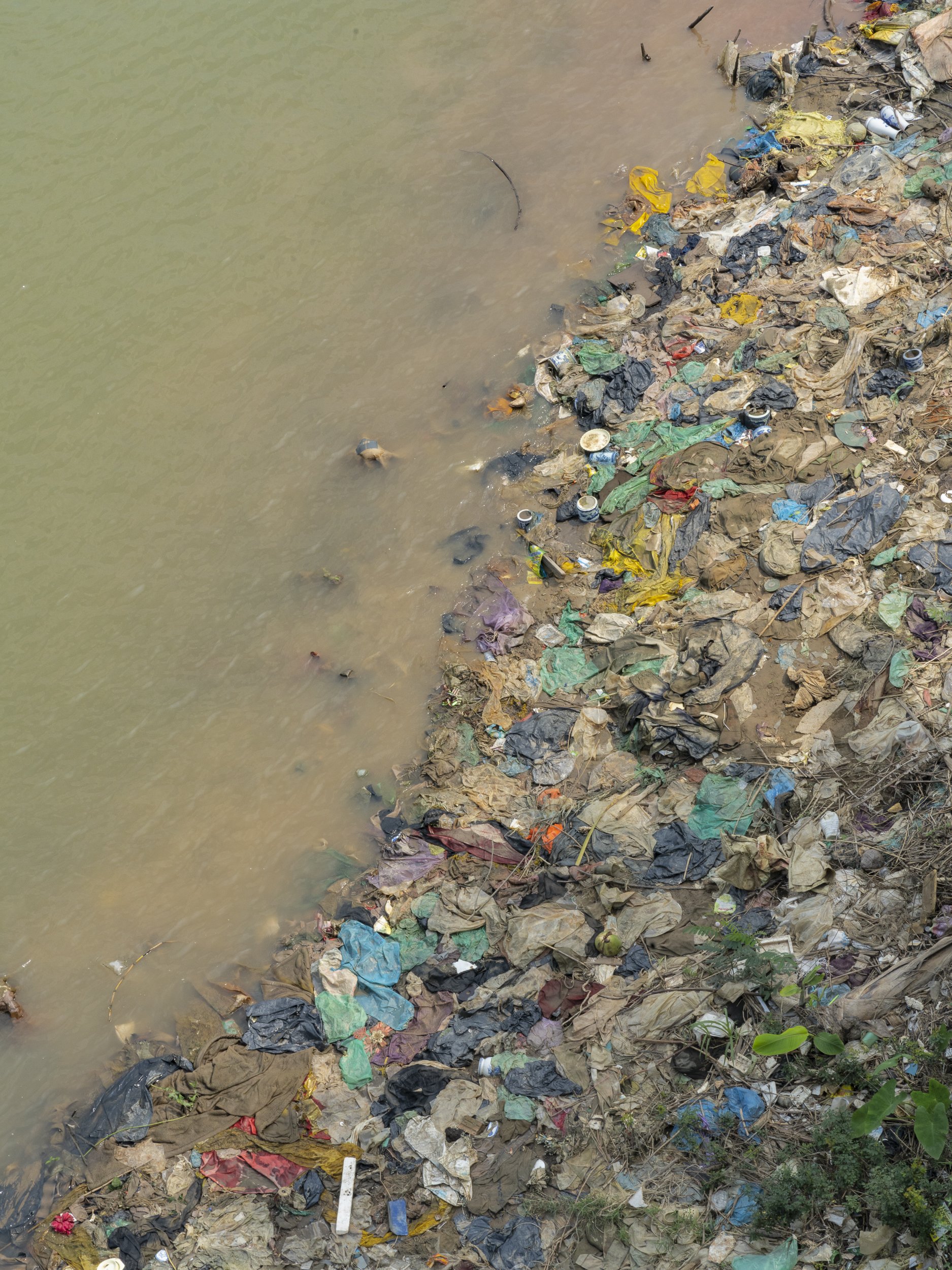 Hanoi, Vietnam, Red River, Pollution, Environmental, Nature, Southeast Asia