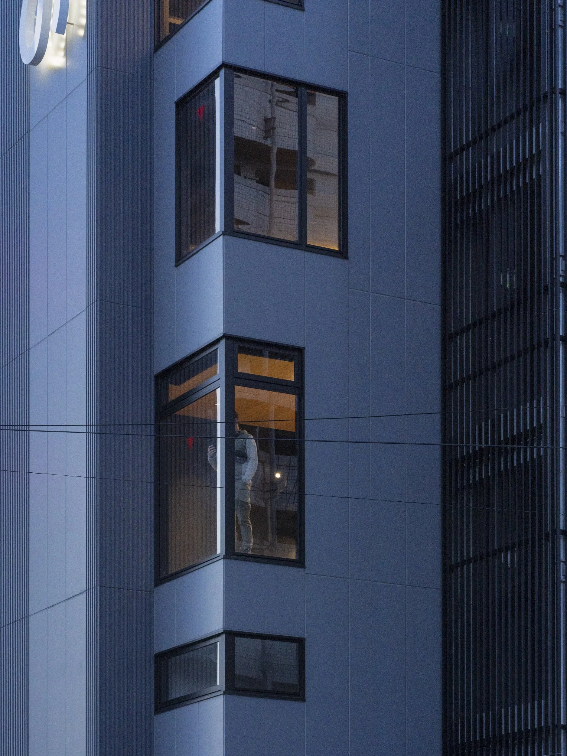 Japan, Asia, Minimalist, Street photography, Complimentary colors, Dusk, Kyoto