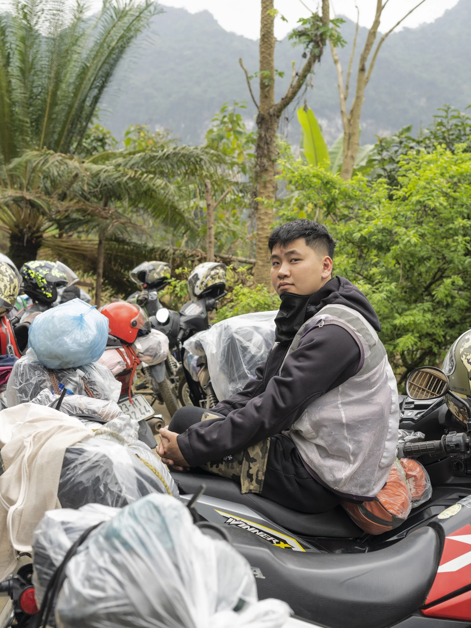 Motorcycles, Ha Giang Loop, Vietnam, Guided Tour, Helmets, Southeast Asia, Flipside, Easy Rider