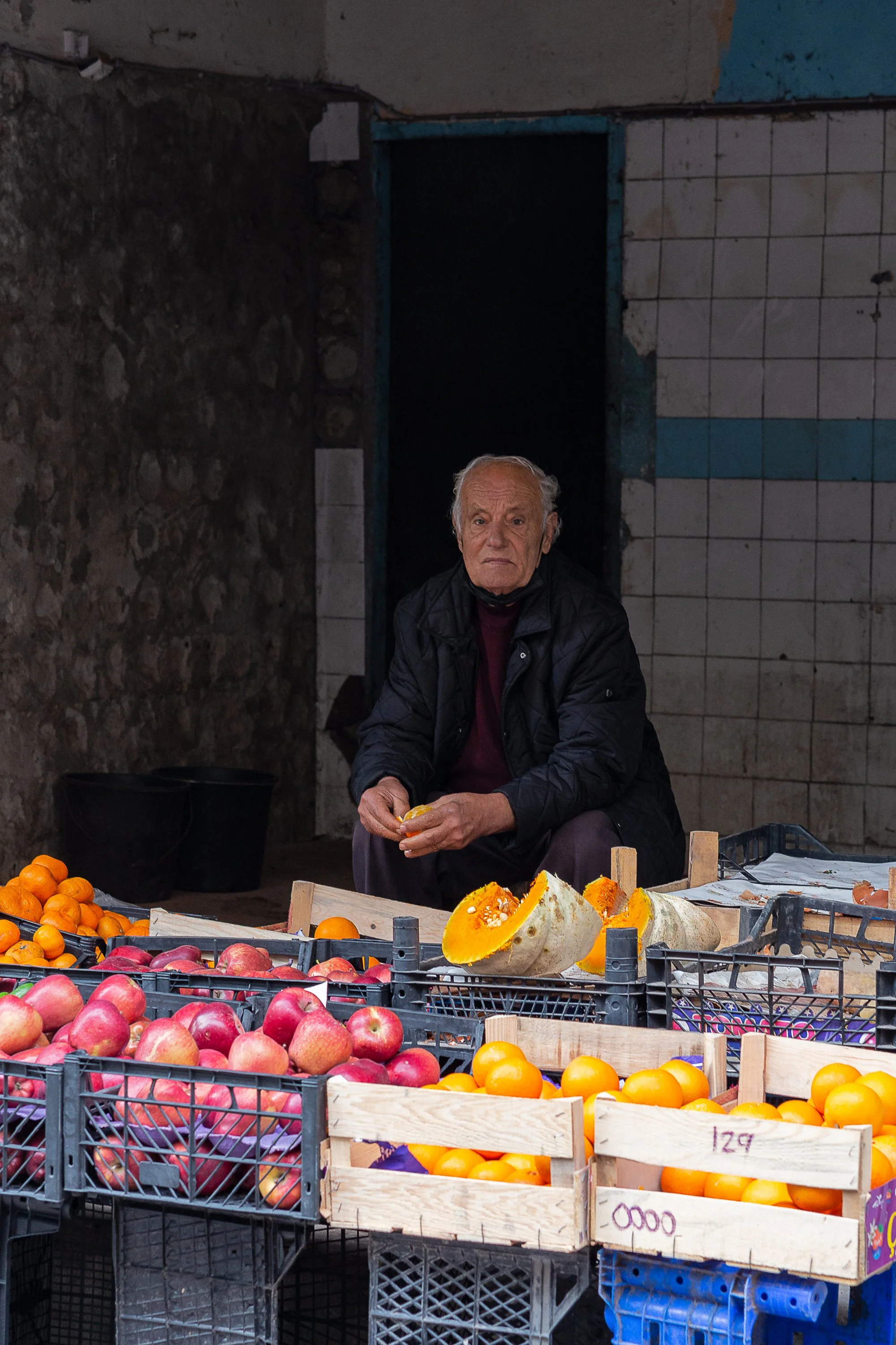 Istanbul, Fruit Vendor, Market, Balat, Asia, Türkiye, Melon, Apples, Oranges