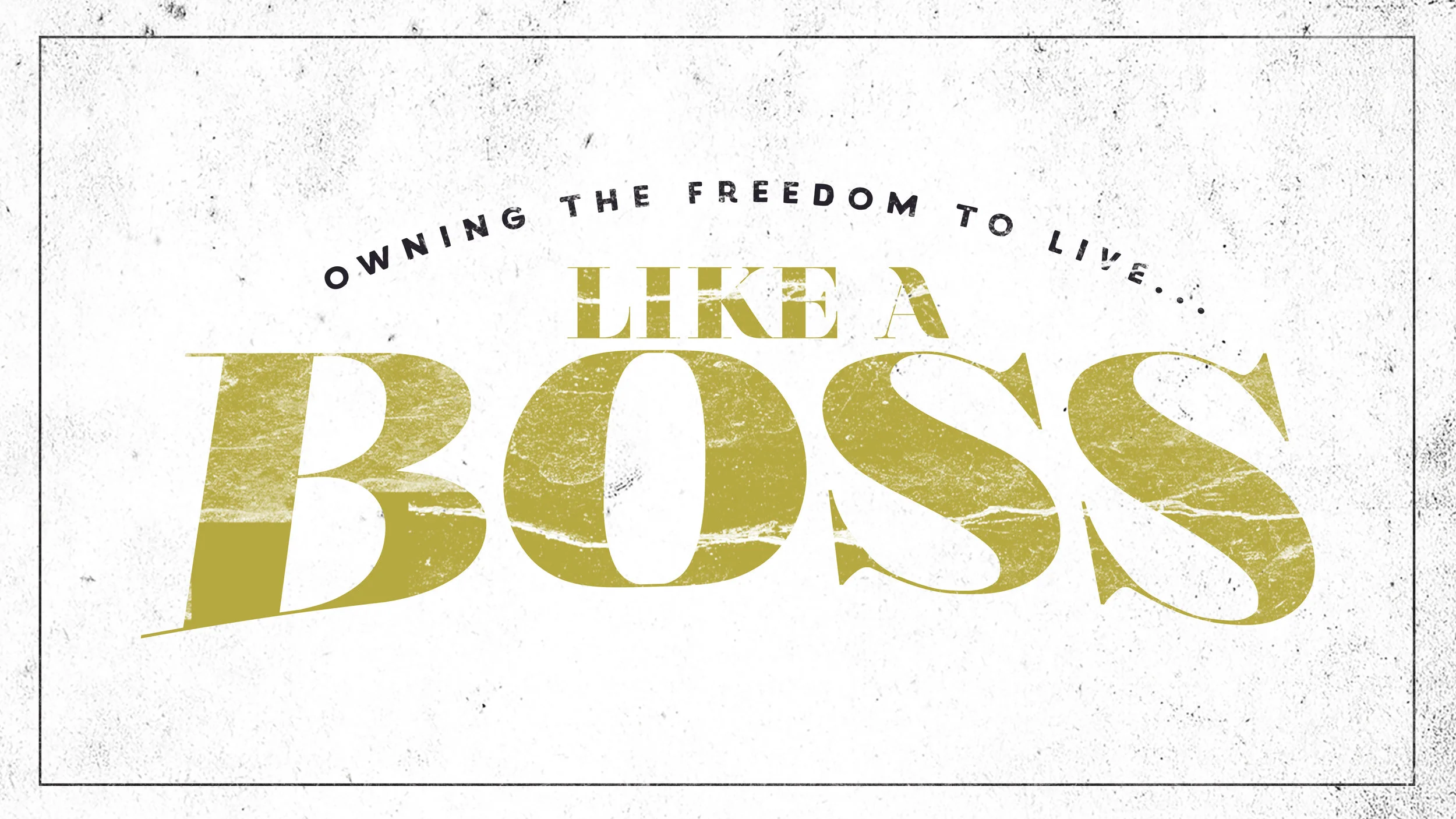 Like A Boss: For The Good.