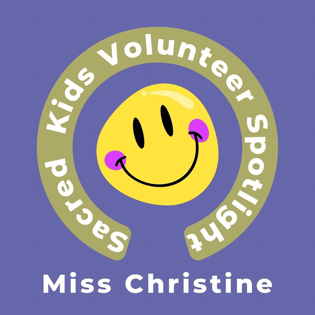 Have you seen our Sacred Kids Newsletter? 📰 Our most recent newsletter features Miss Christine! She has been such a great addition to Sacred Kids. She&rsquo;s always willing to lend a helping hand with a smile on her face. 😊 We love you, Miss Chris