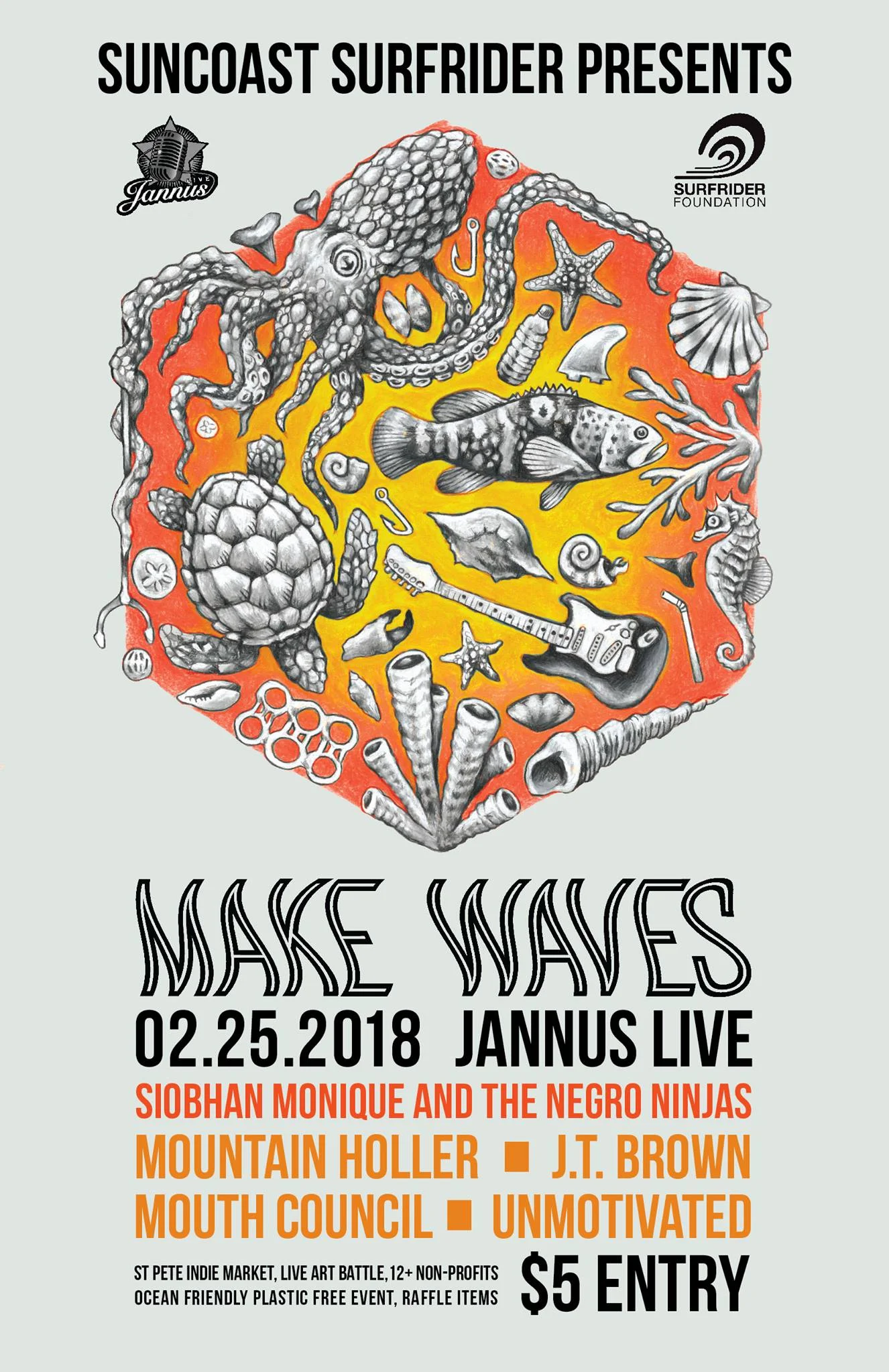 Suncoast Surfrider Presents // Makes Waves 2018