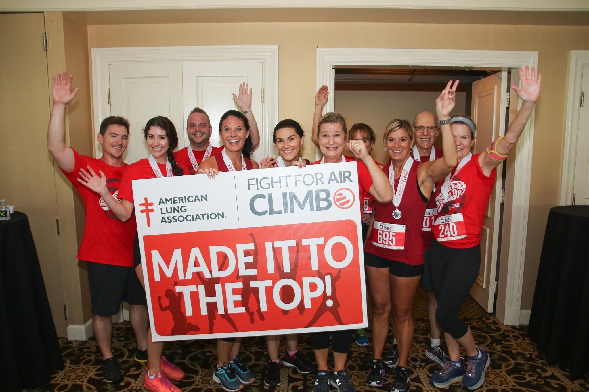 Zero Waste Event- Fight for Air Climb Tampa 2020