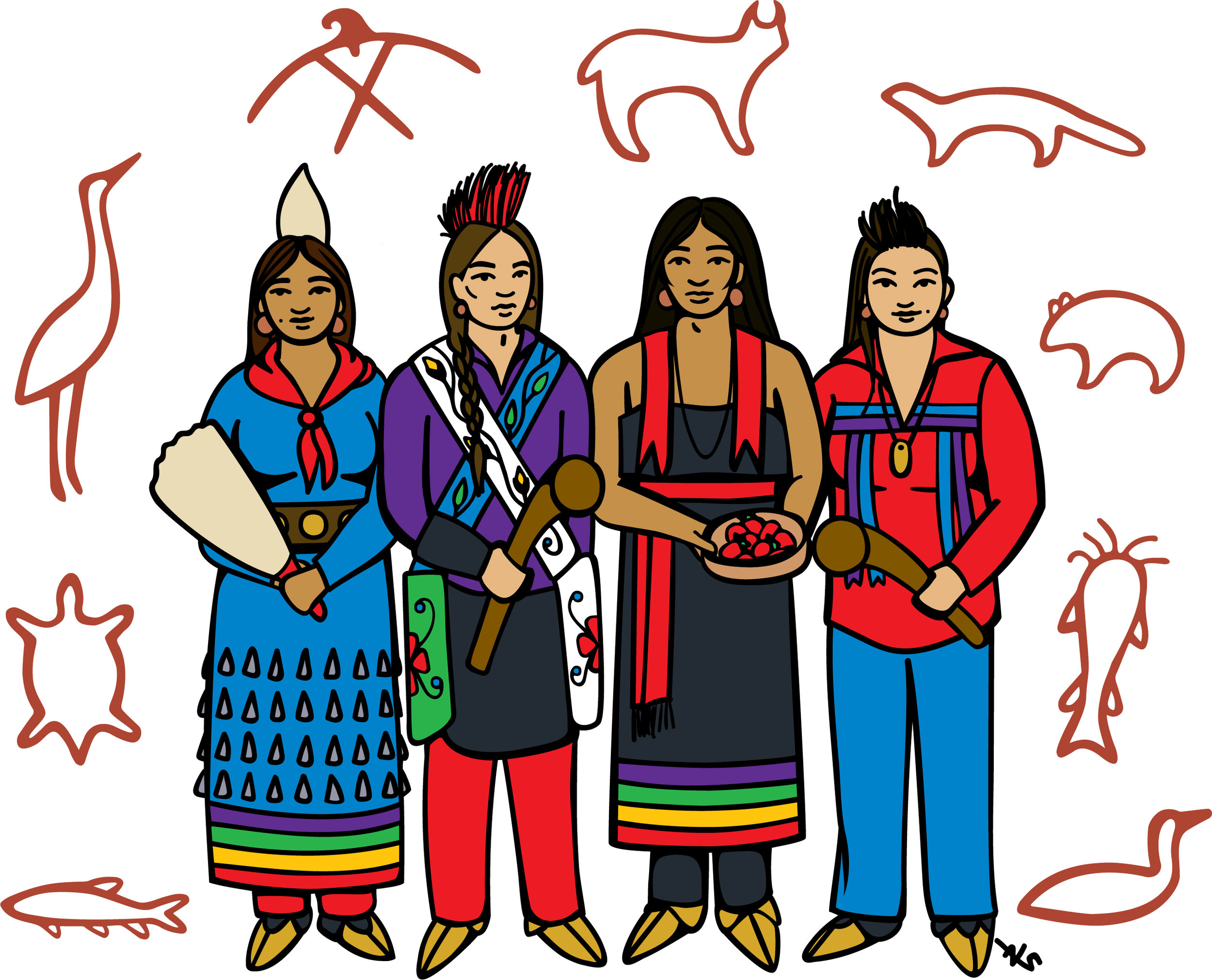 Design by Neebinnaukzhik Southall - Chippewas of Rama First Nation - https://neebin.com