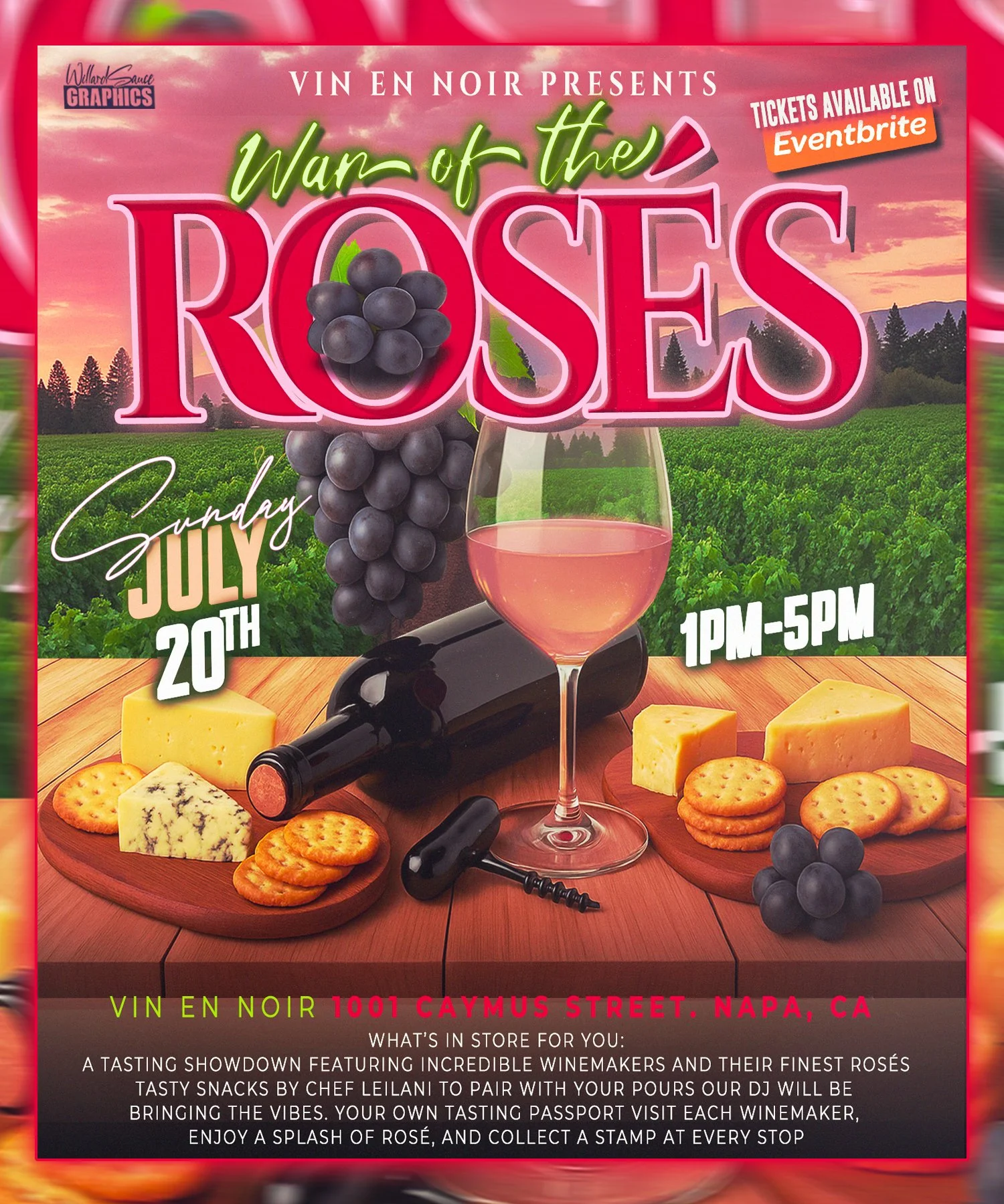 War of the Rosés - Shades of Pink