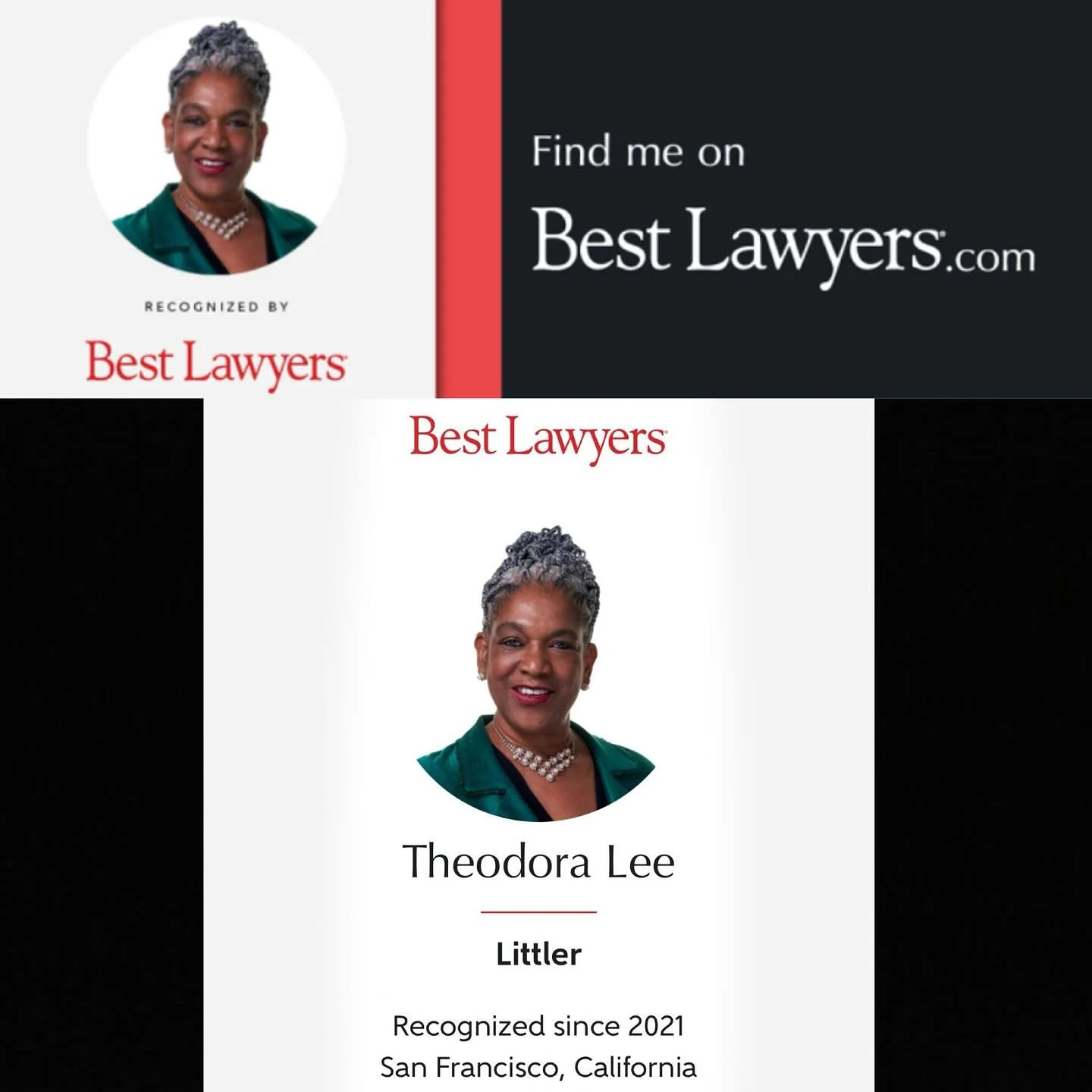I am honored to once again be recognized by my peers as one of the &ldquo;Best Lawyers&rdquo; in America in 2026 for Litigation - Labor and Employment in the San Francisco Bay Area.  To be recognized by &ldquo;Best Lawyers&rdquo;, candidates must be 