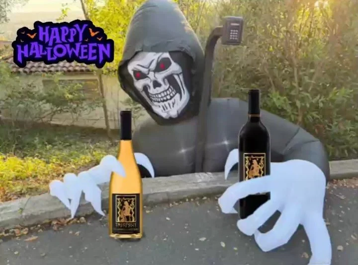 Have a Wine-Derful Halloween everyone. Be safe, have fun and enjoy some Theopolis wine.

Our Halloween Red Wine 3-Pack Special ends TONIGHT at 11:59pm. For $100, which includes FREE SHIPPING.
~
HAPPY HALLOWEEN!
~
#theopolisvineyards #HalloweenSale #H