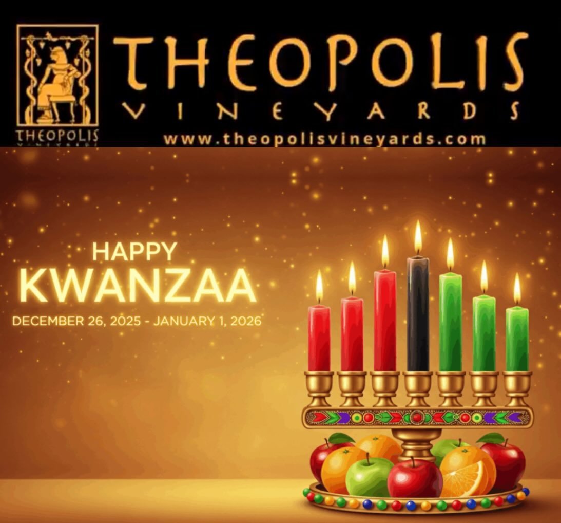 May the light of Kwanzaa bring joy, harmony and many blessings to your home today.
&bull;
#theopolisvineyards #kwanzaa #holidayseason #kwanzaacelebration #kwanzaa2025
