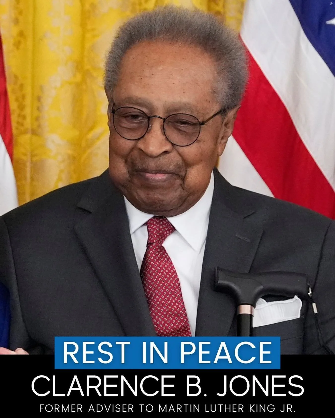 Rest in Peace to Clarence B. Jones, a former lawyer, speechwriter and confidante of the Rev. Dr. Martin Luther King, Jr. during the civil rights struggles of the 1960&rsquo;s. He helped pen the famous &ldquo;I Have A Dream&rdquo; speech.
~
#theopolis